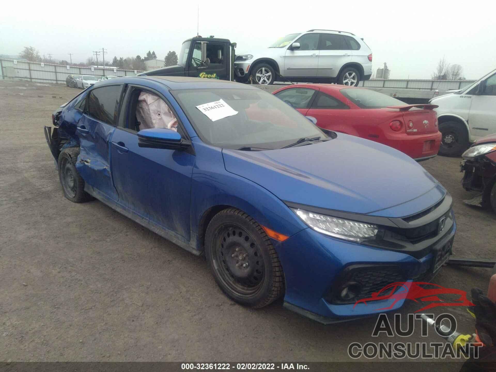 HONDA CIVIC HATCHBACK 2017 - SHHFK7H94HU214517