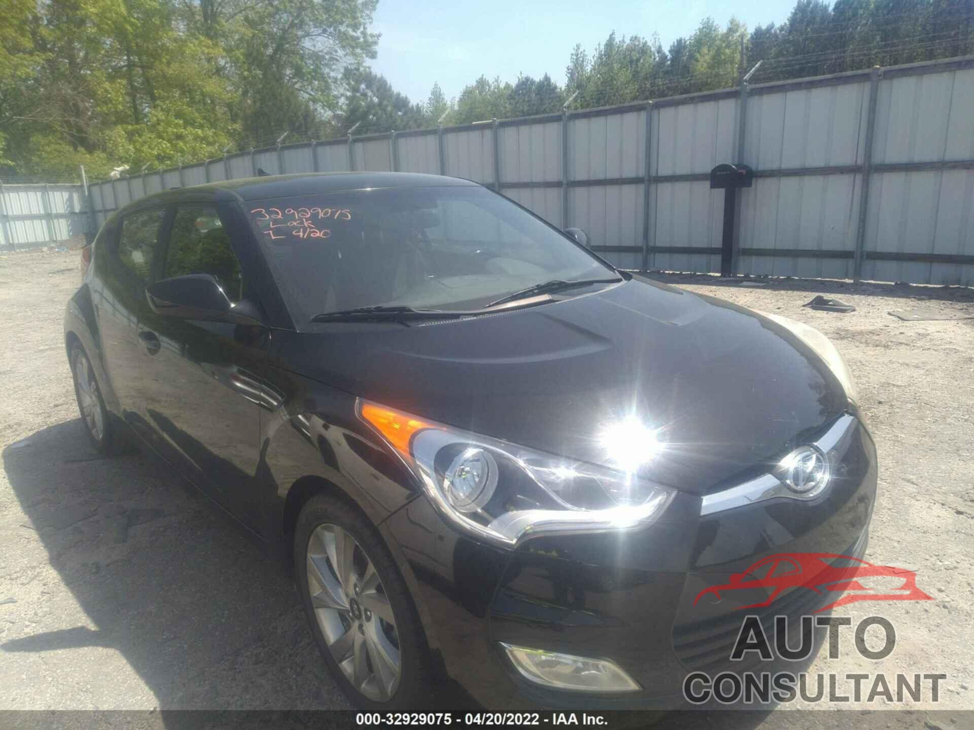 HYUNDAI VELOSTER 2017 - KMHTC6AD3HU305002