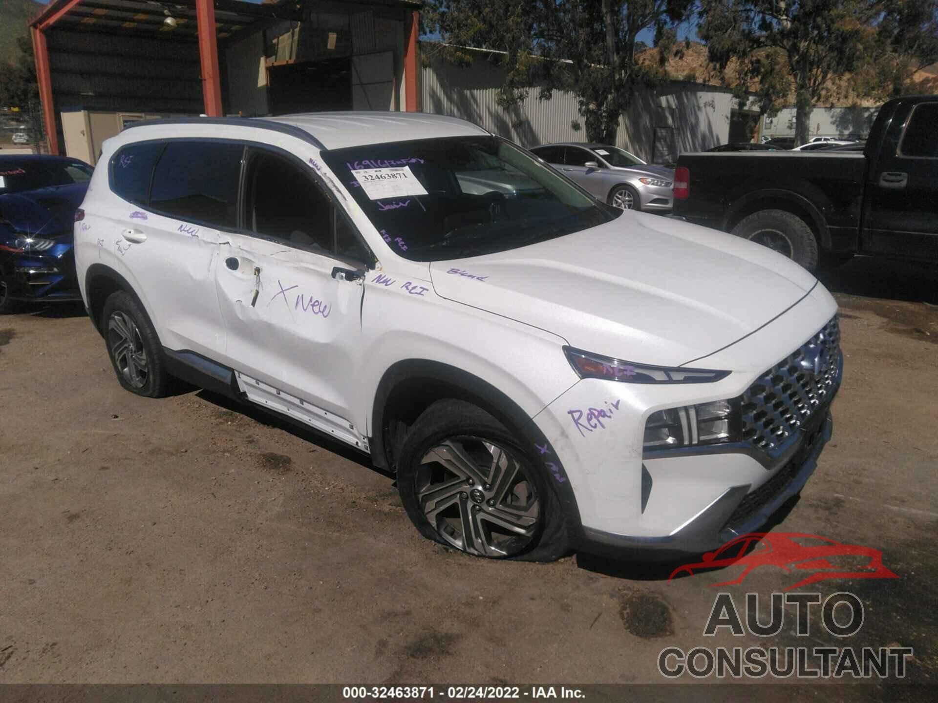 HYUNDAI SANTA FE 2021 - 5NMS24AJ2MH318287