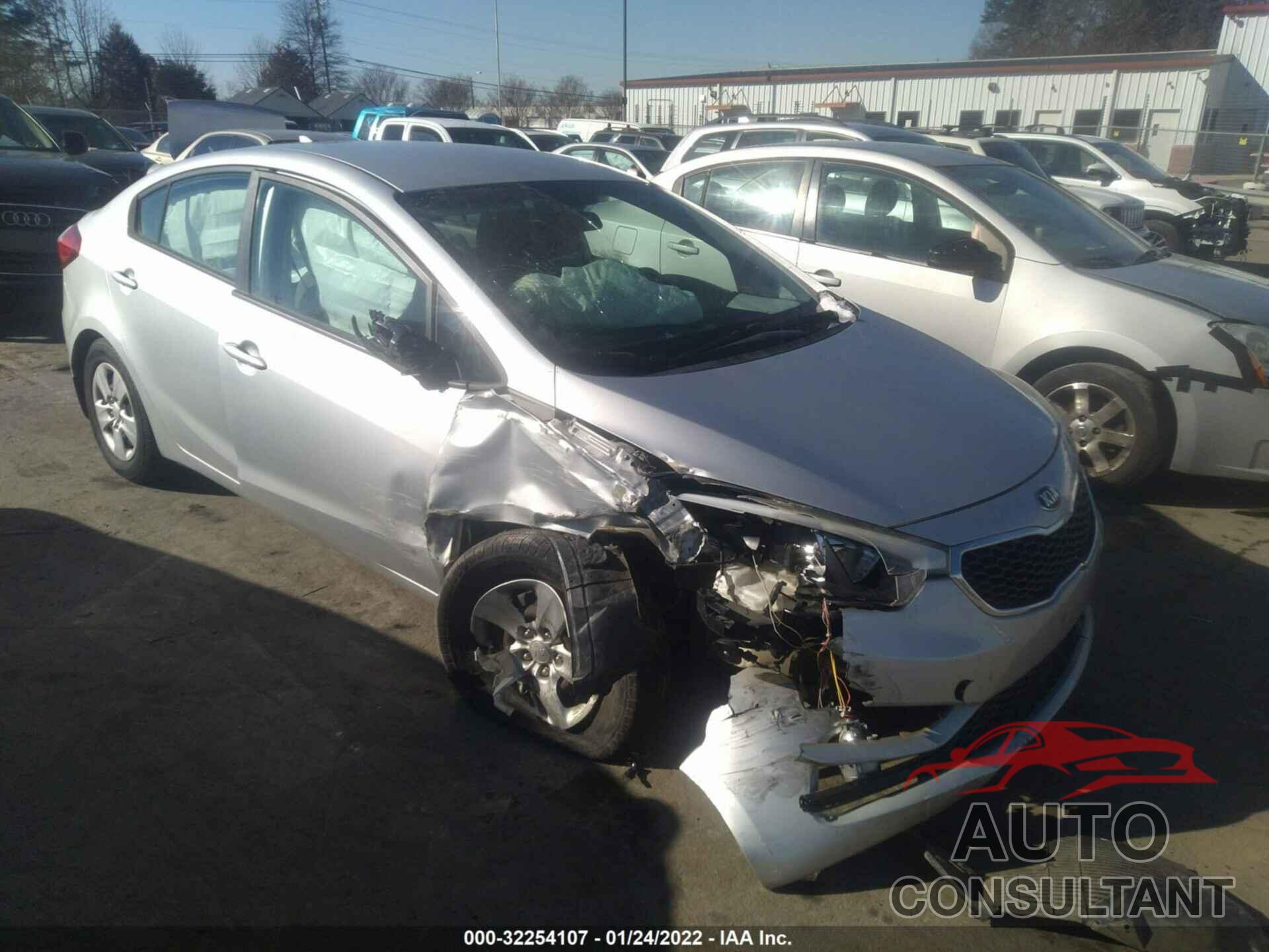 KIA FORTE 2016 - KNAFK4A65G5540436