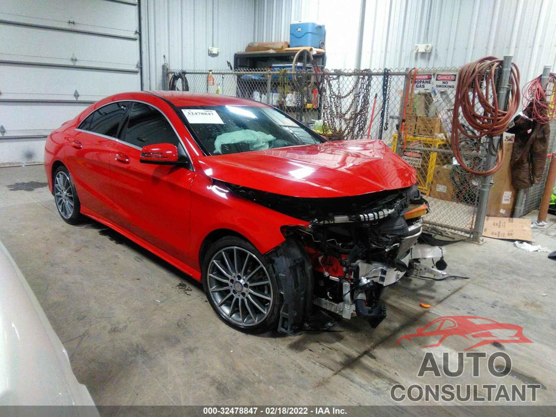 MERCEDES-BENZ CLA 2016 - WDDSJ4GB9GN359855