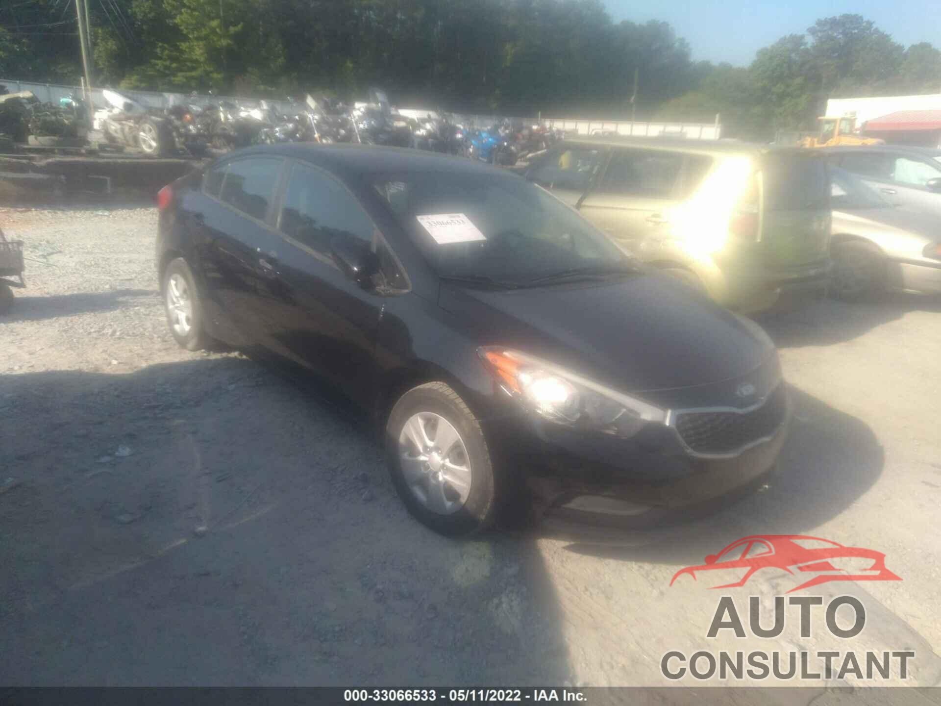 KIA FORTE 2016 - KNAFK4A61G5594381