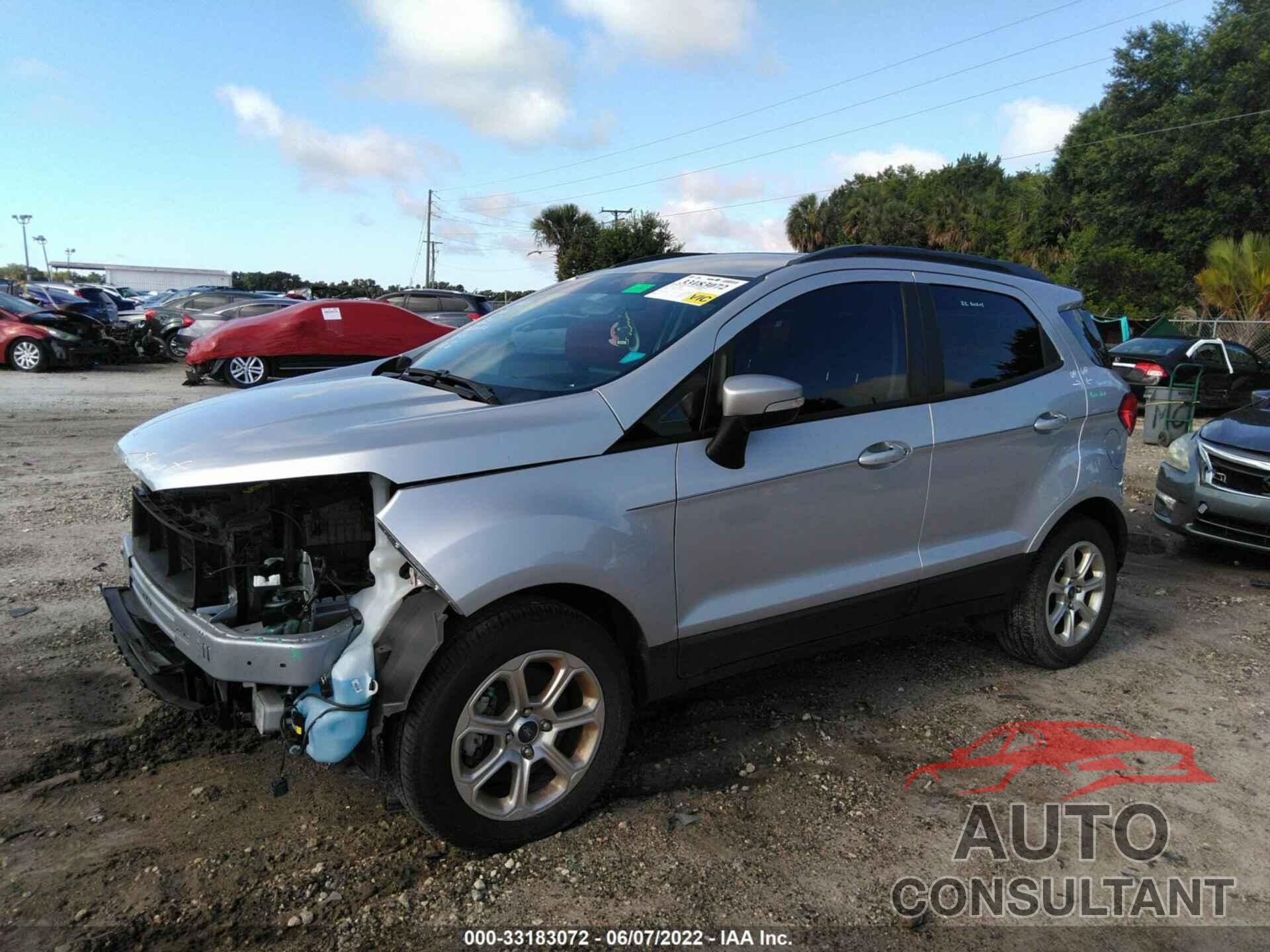 FORD ECOSPORT 2018 - MAJ3P1TE2JC225967