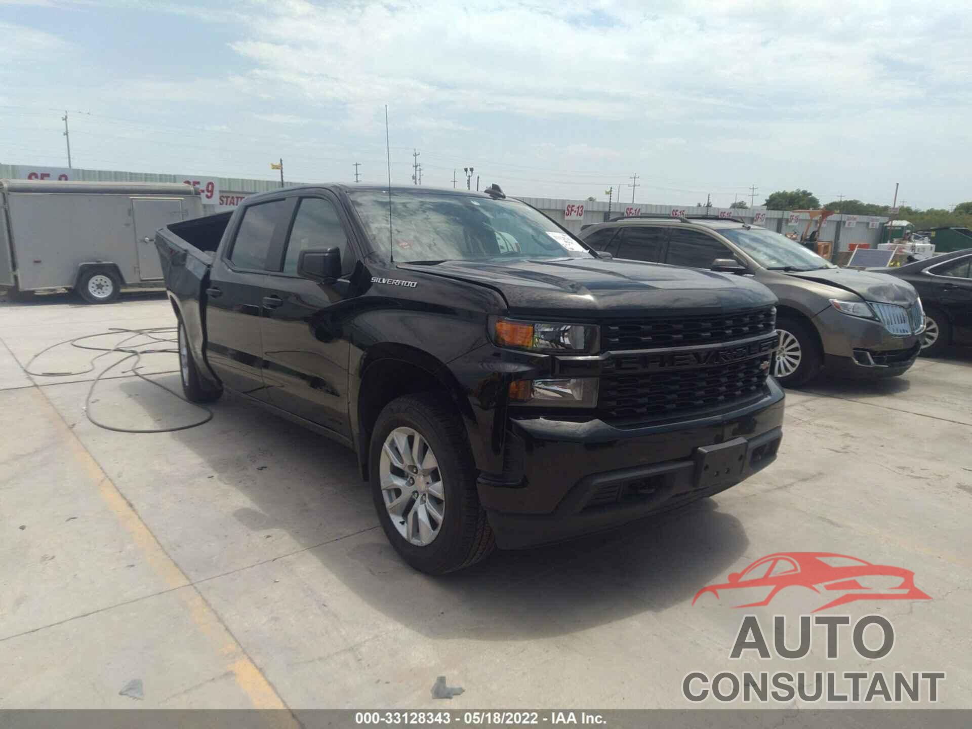 CHEVROLET SILVERADO 1500 2021 - 3GCPWBEK8MG209877