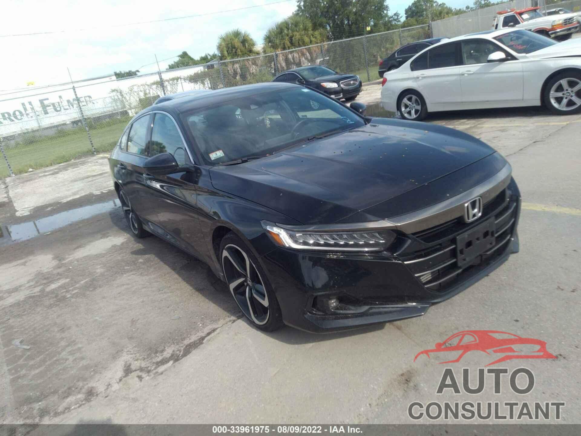 HONDA ACCORD SEDAN 2021 - 1HGCV1F38MA044139