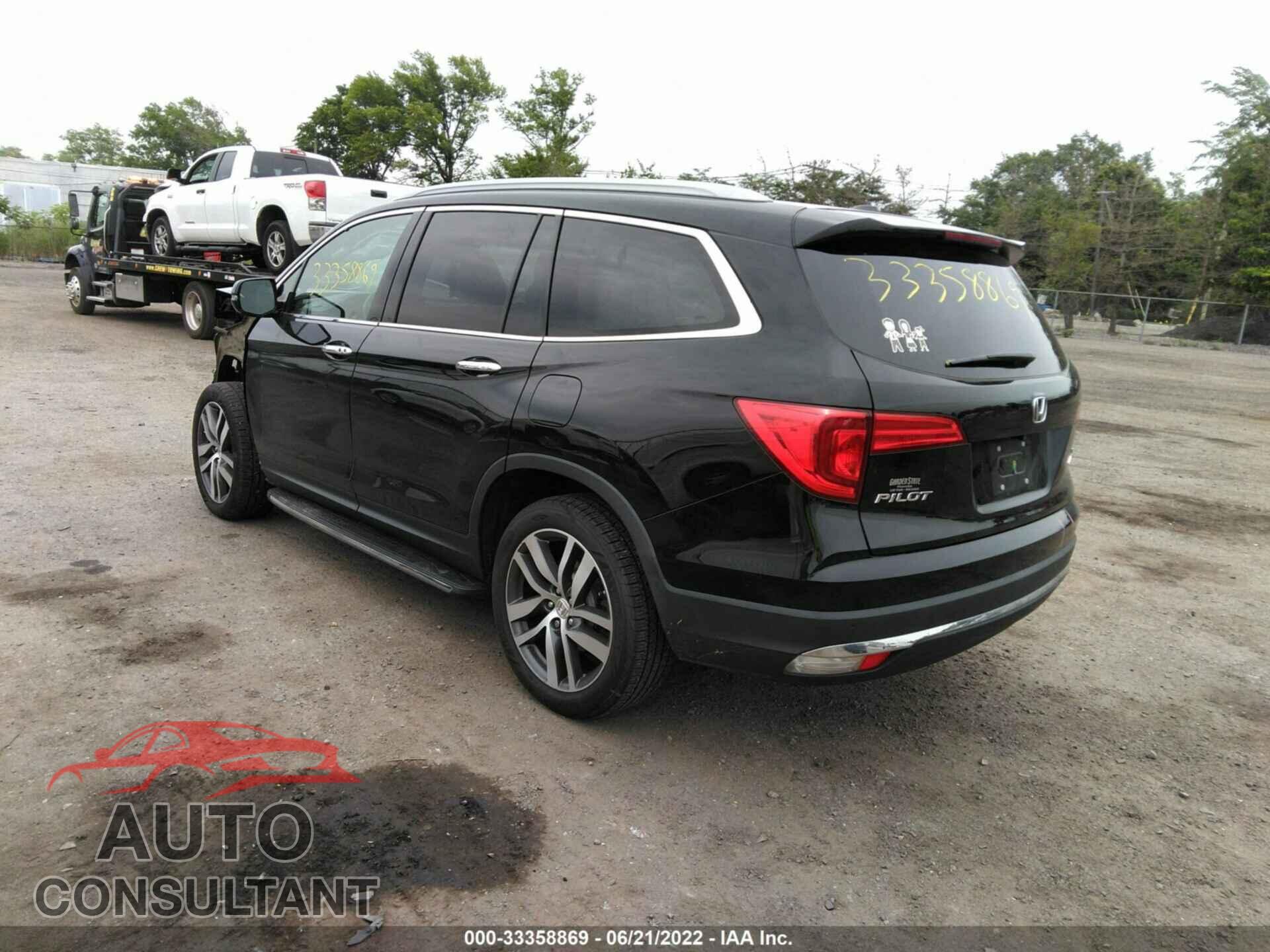 HONDA PILOT 2017 - 5FNYF6H9XHB009079
