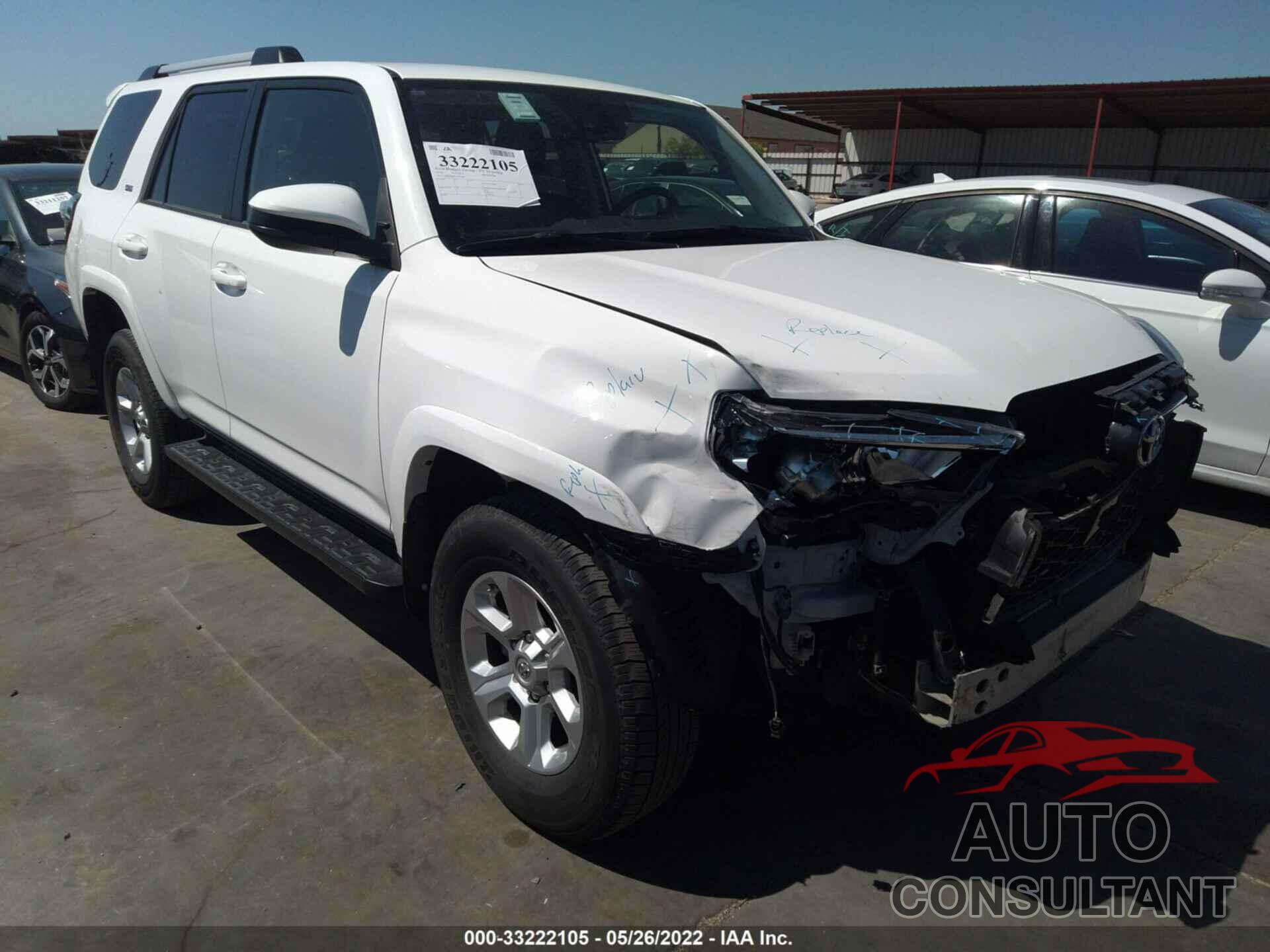 TOYOTA 4RUNNER 2020 - JTEBU5JR9L5793163