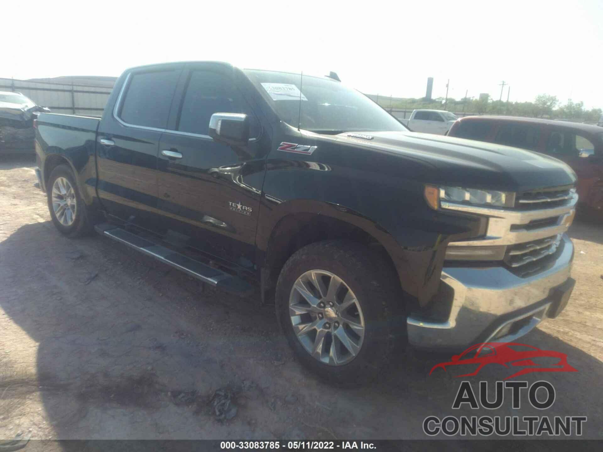 CHEVROLET SILVERADO 1500 2020 - 1GCUYGET2LZ168163