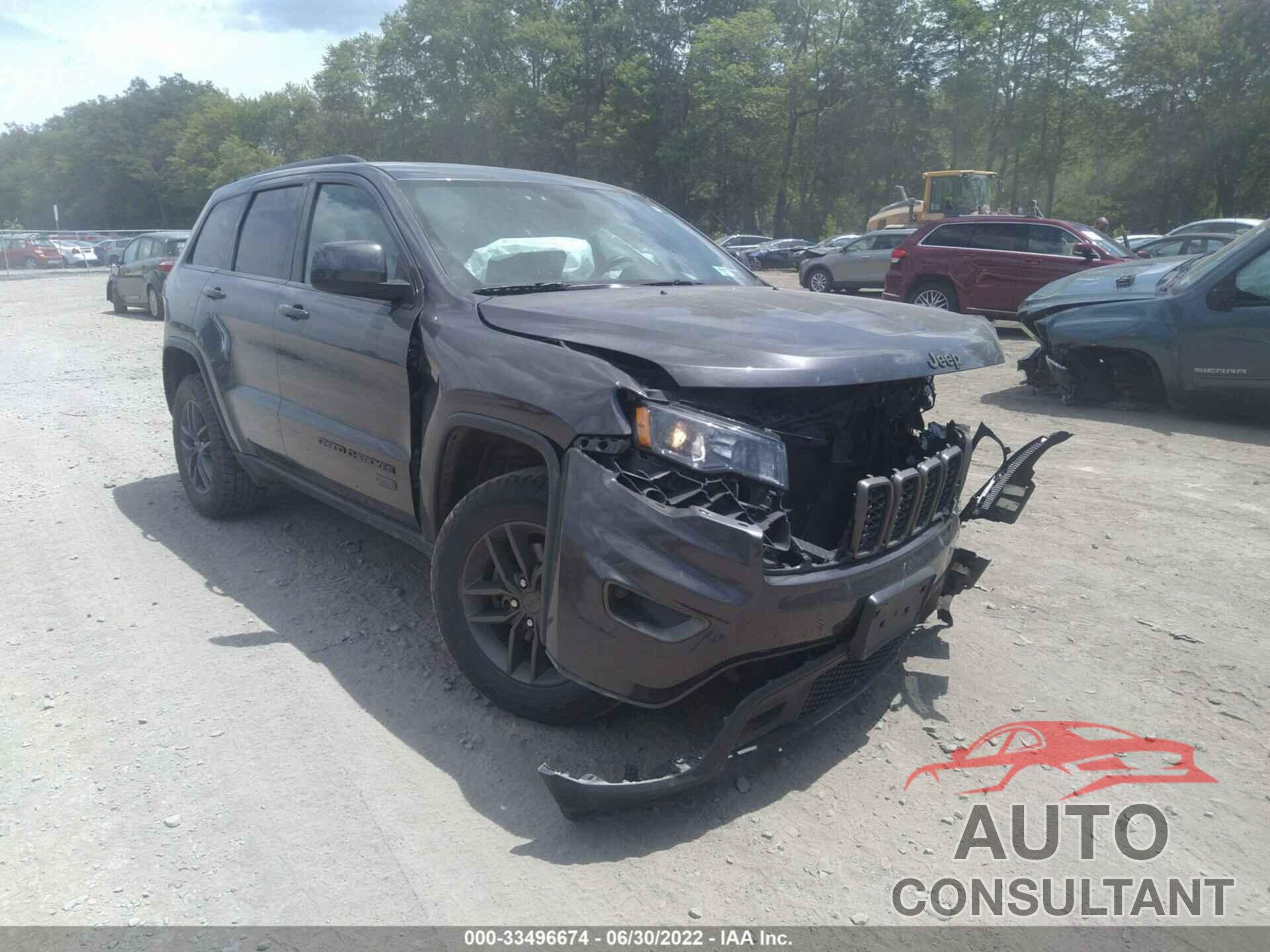 JEEP GRAND CHEROKEE 2017 - 1C4RJFAG1HC627965