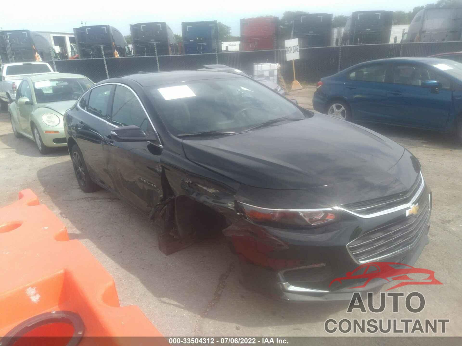 CHEVROLET MALIBU 2017 - 1G1ZE5ST6HF223741