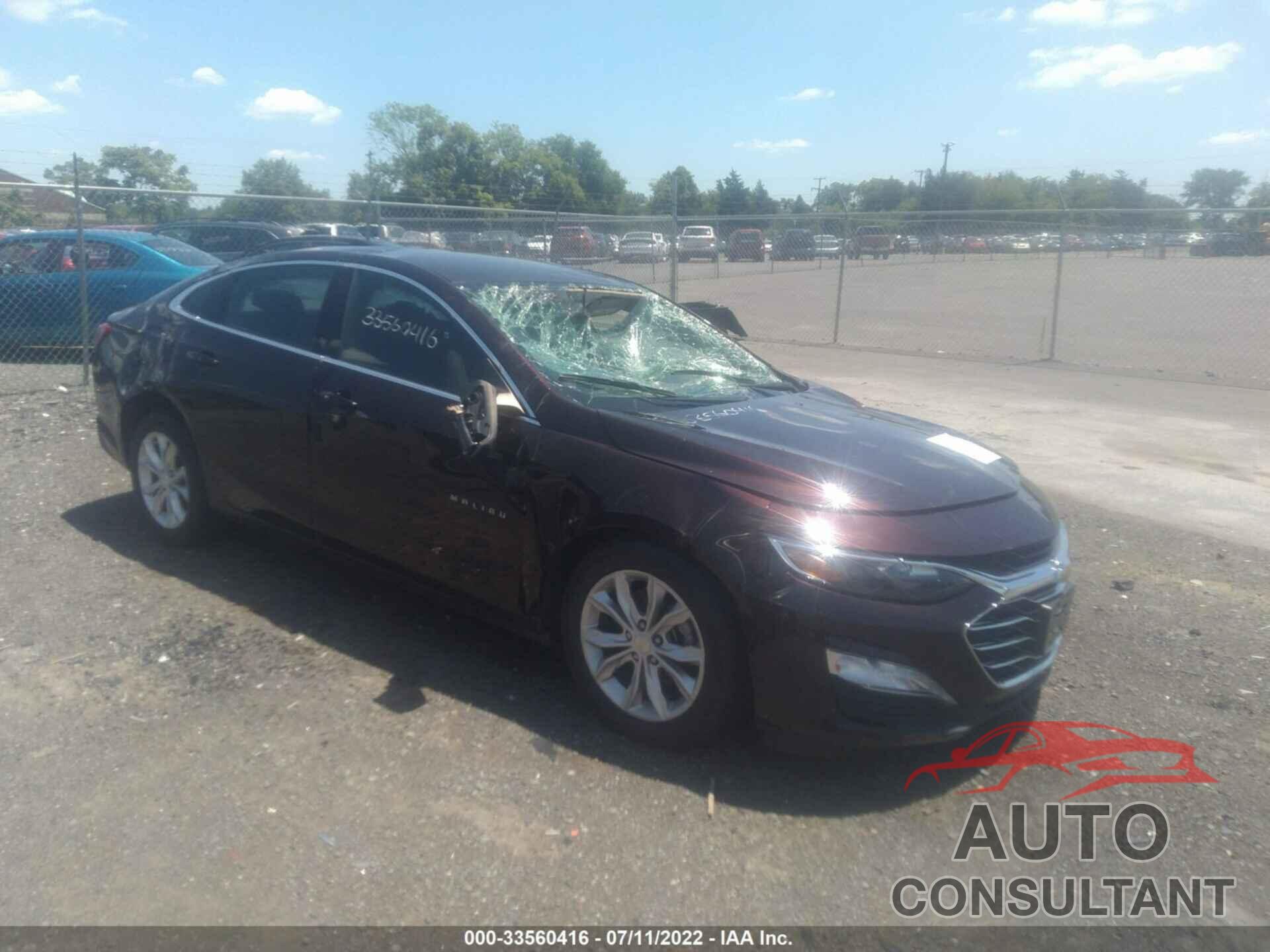 CHEVROLET MALIBU 2020 - 1G1ZD5ST2LF073123