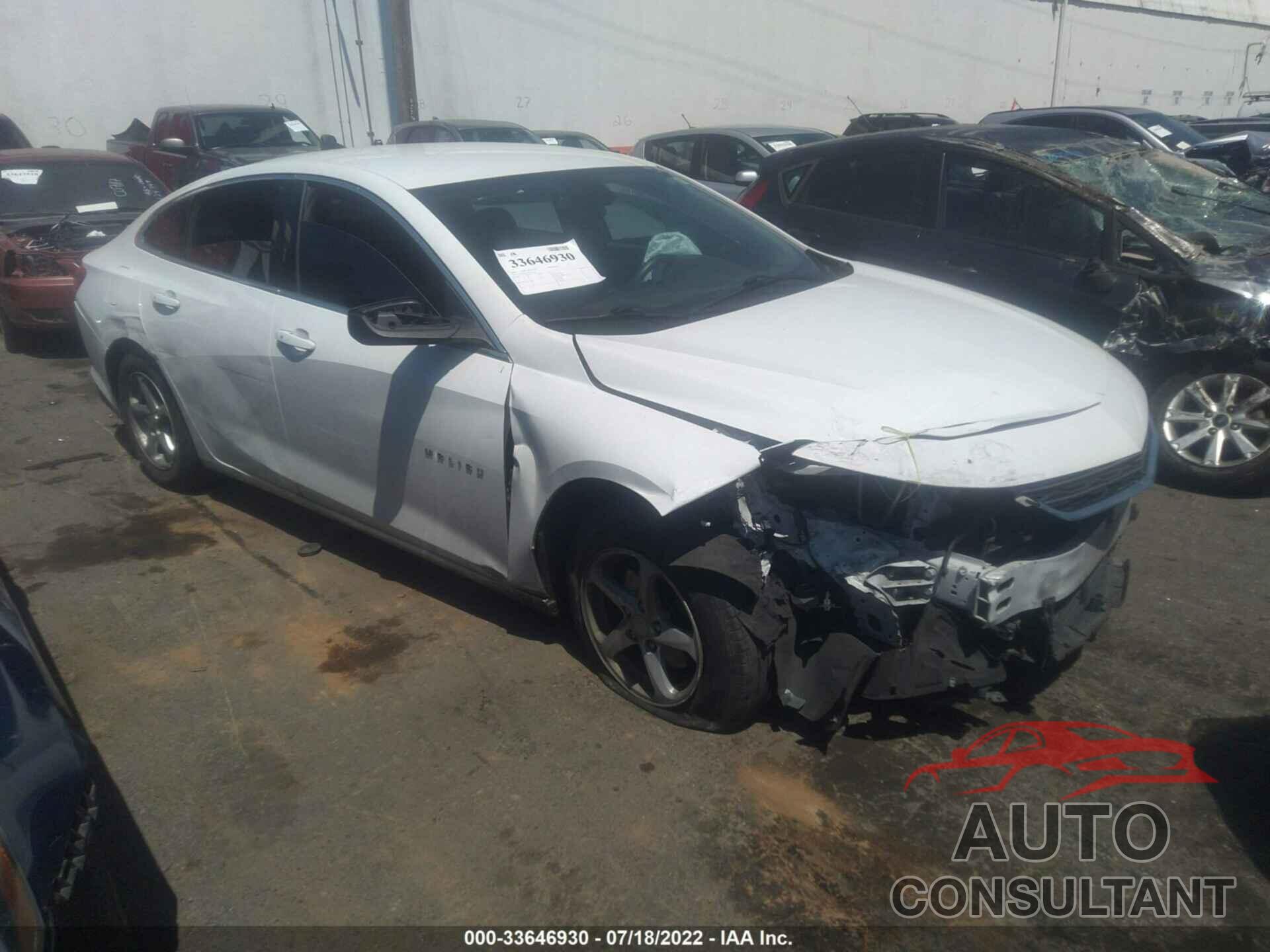 CHEVROLET MALIBU 2016 - 1G1ZB5ST4GF253358