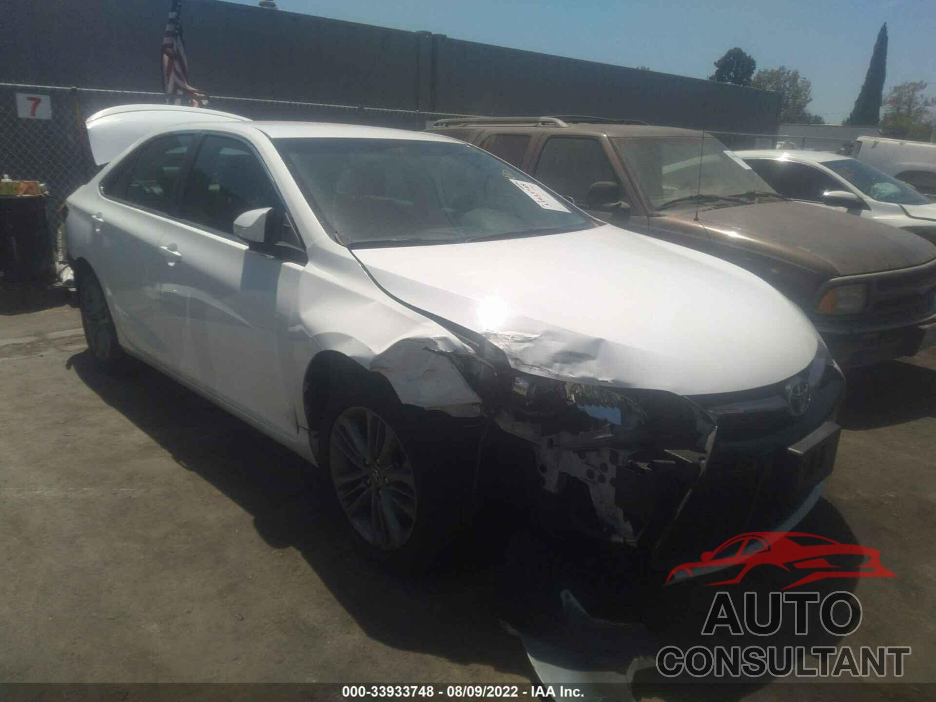 TOYOTA CAMRY 2016 - 4T1BF1FK7GU154208