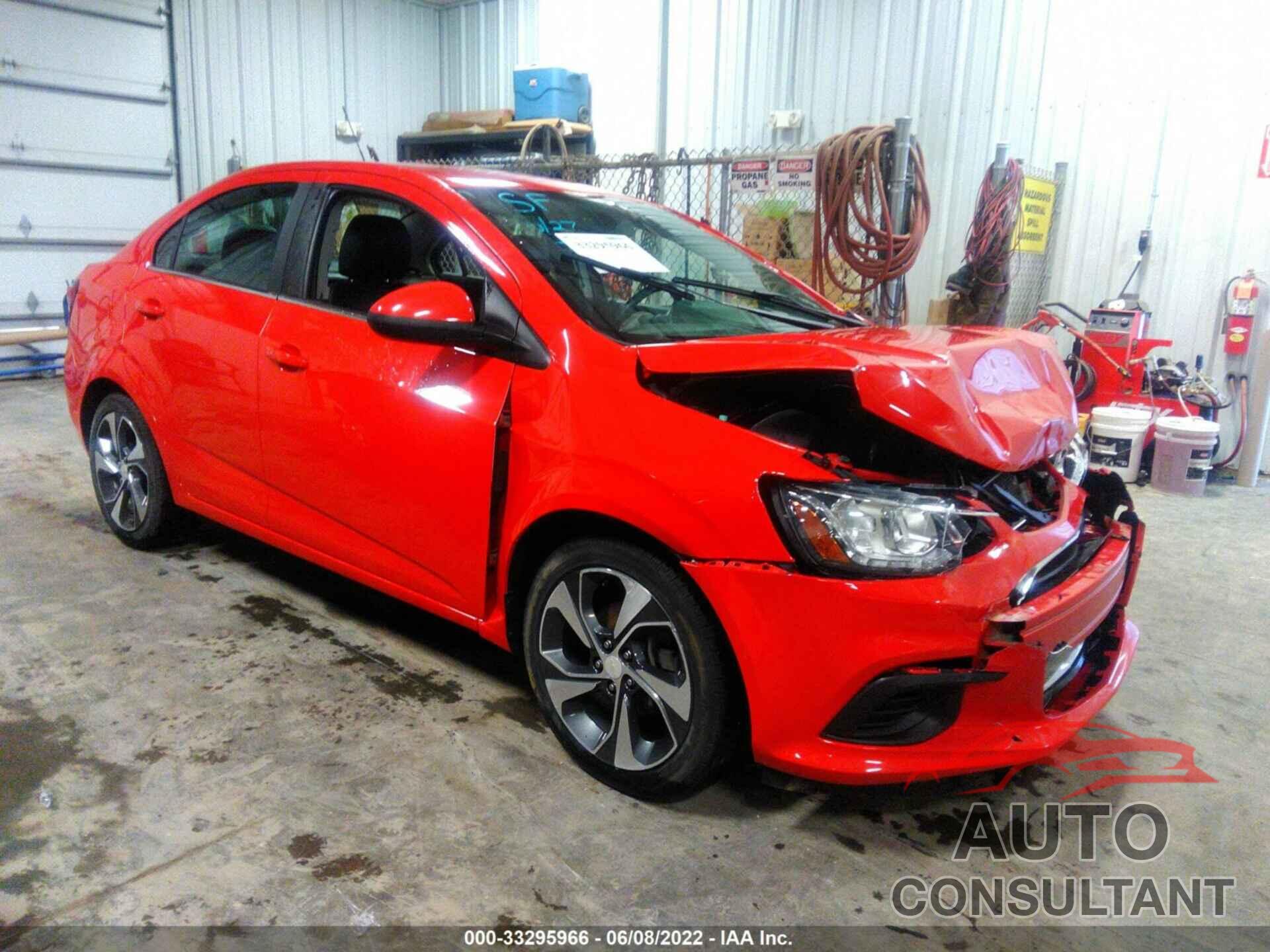 CHEVROLET SONIC 2017 - 1G1JF5SB3H4125019