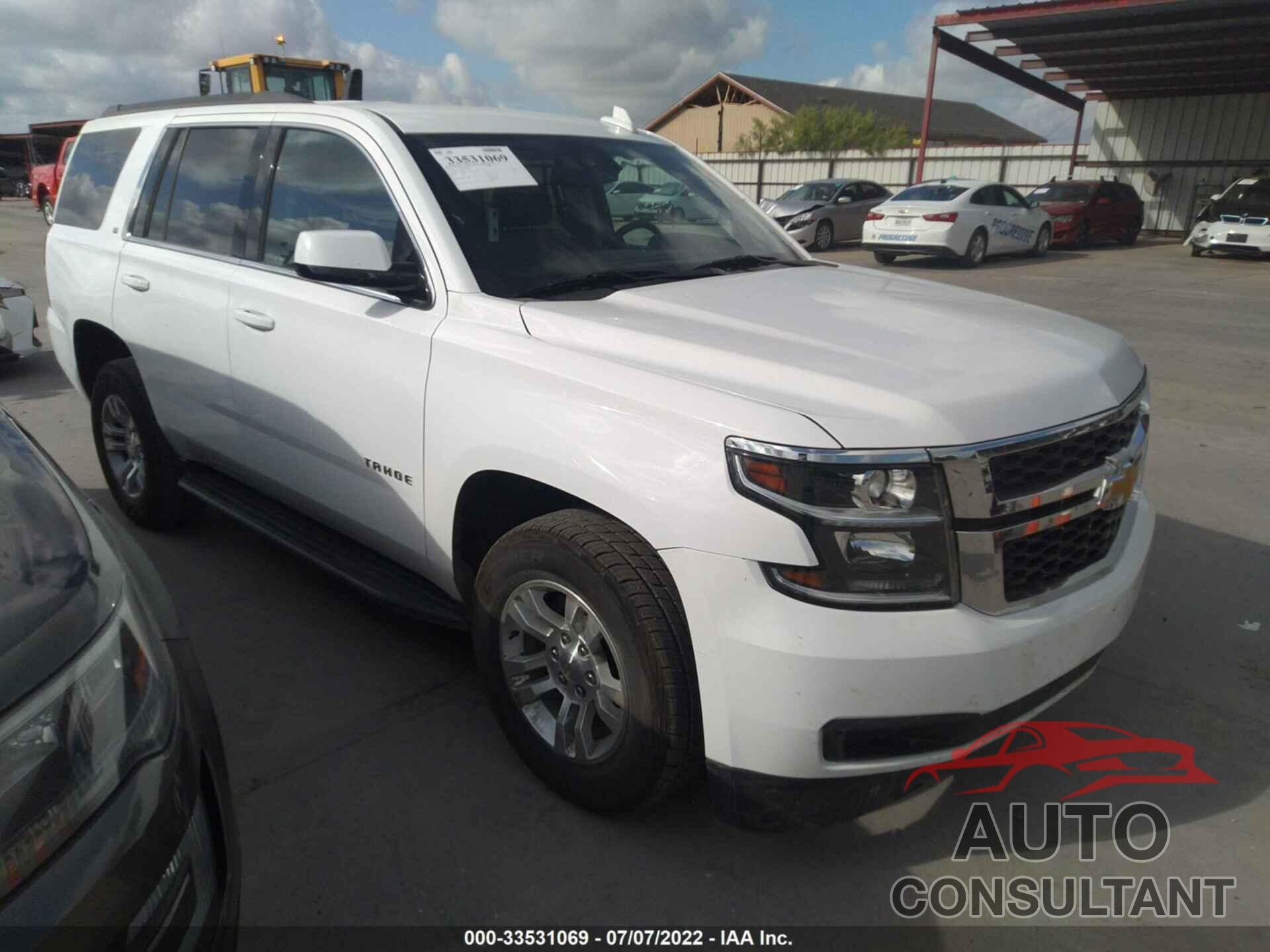 CHEVROLET TAHOE 2020 - 1GNSCBKC5LR156223