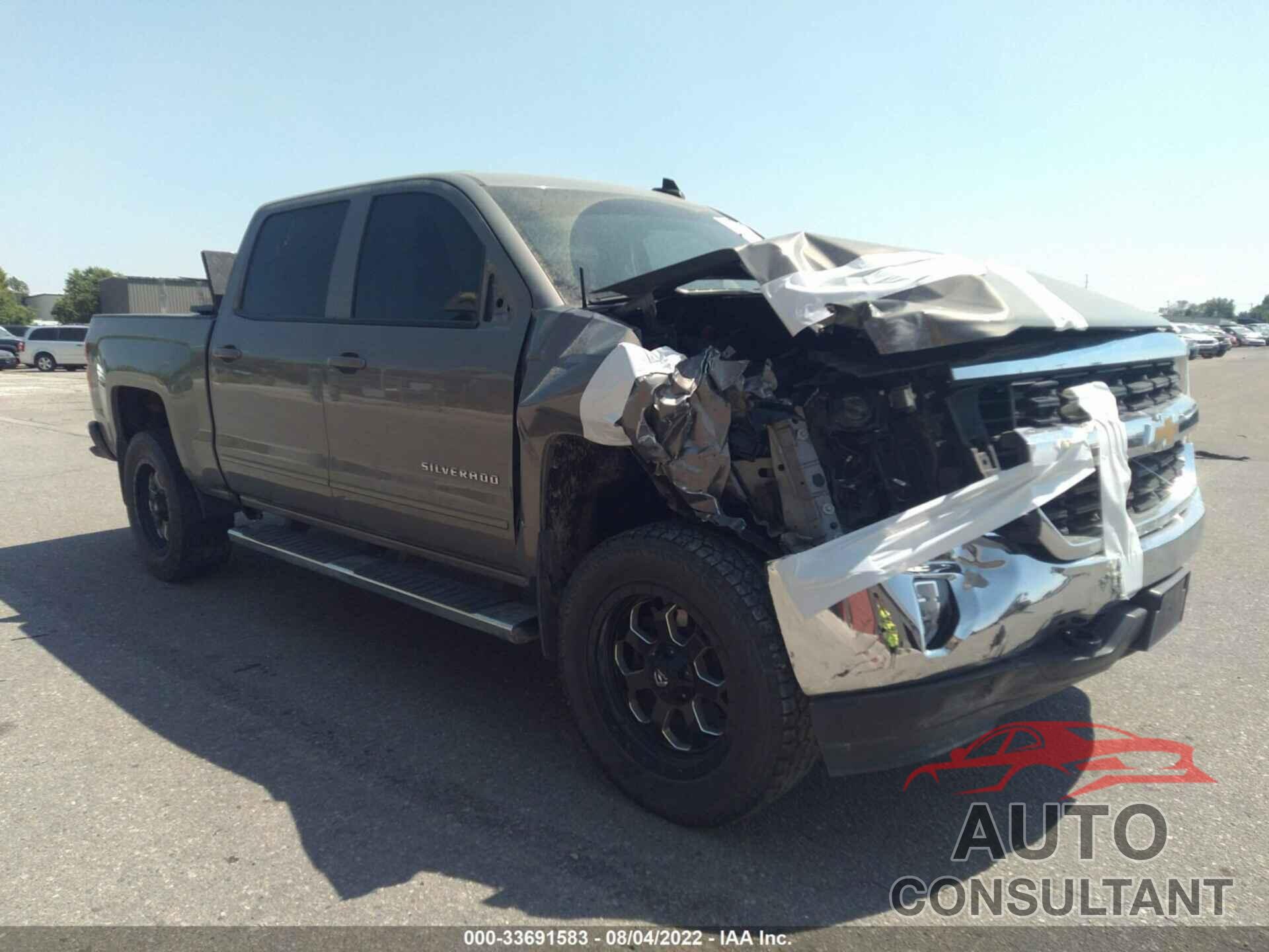 CHEVROLET SILVERADO 1500 2017 - 3GCUKREC1HG334368