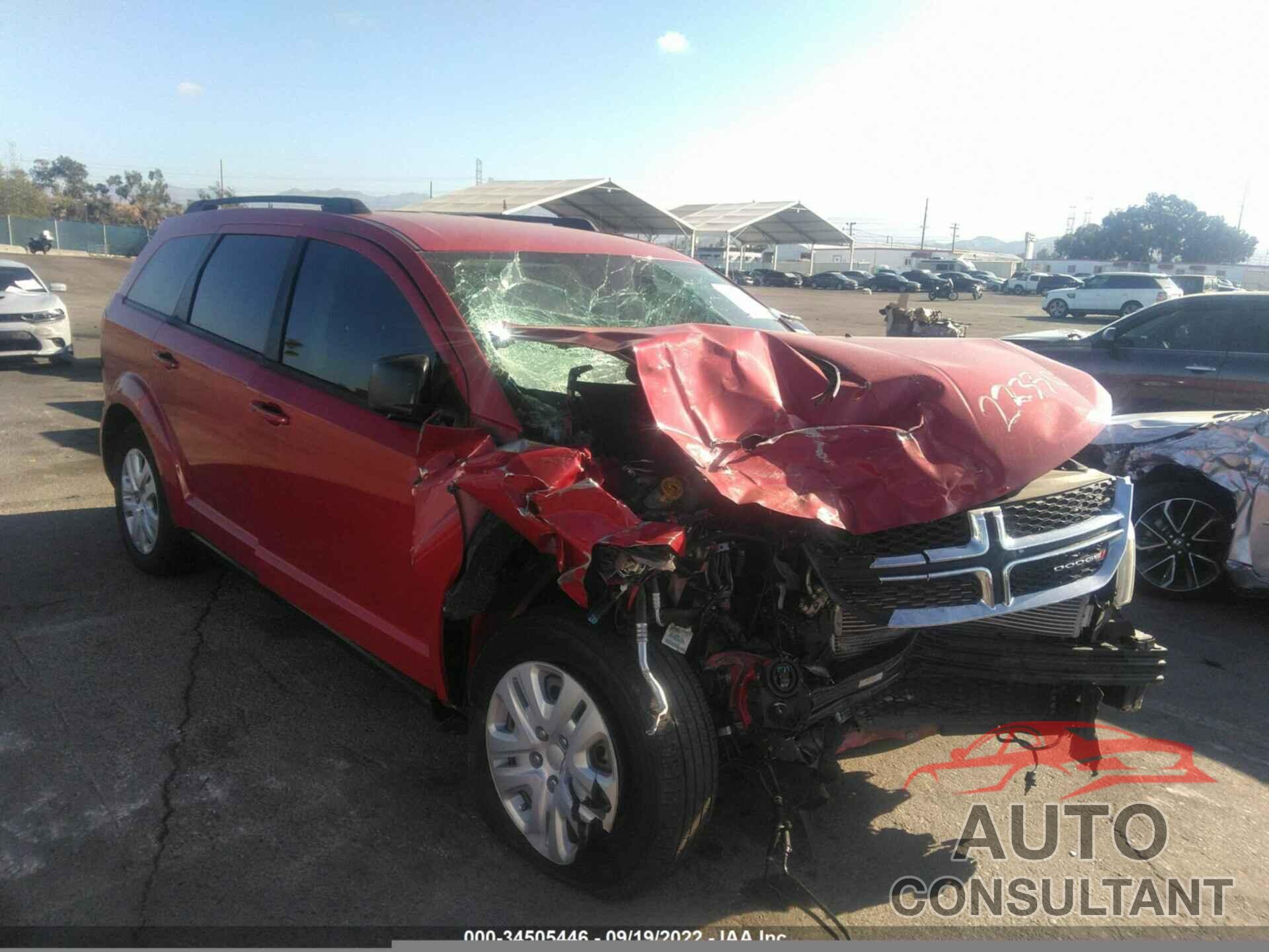 DODGE JOURNEY 2016 - 3C4PDCAB5GT110835