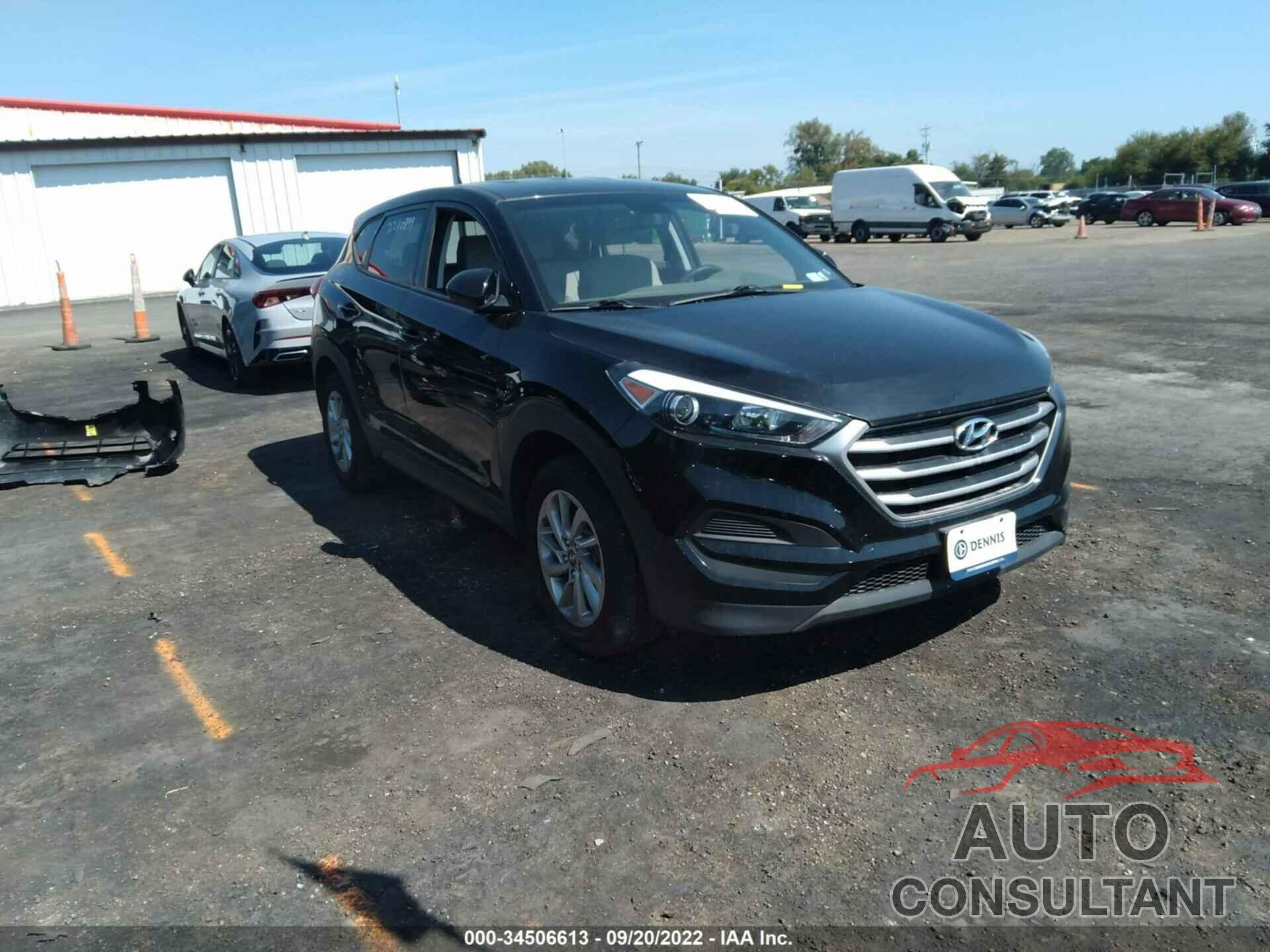 HYUNDAI TUCSON 2018 - KM8J2CA41JU643240