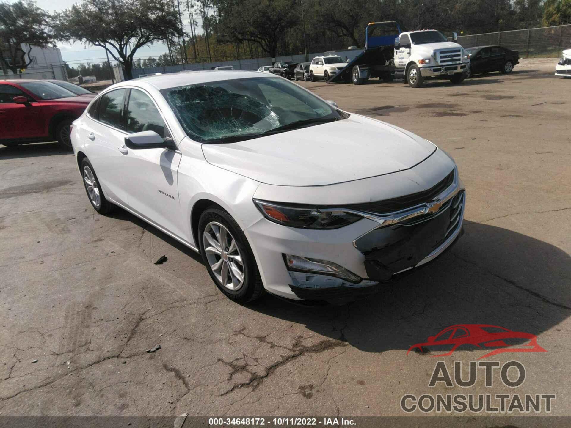 CHEVROLET MALIBU 2022 - 1G1ZD5ST7NF164505