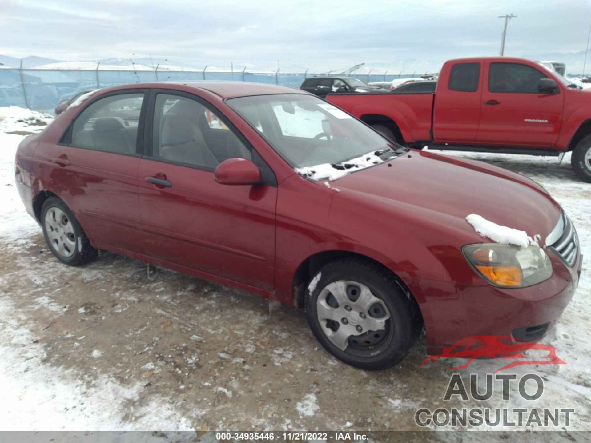 KIA SPECTRA 2009 - KNAFE222595663230