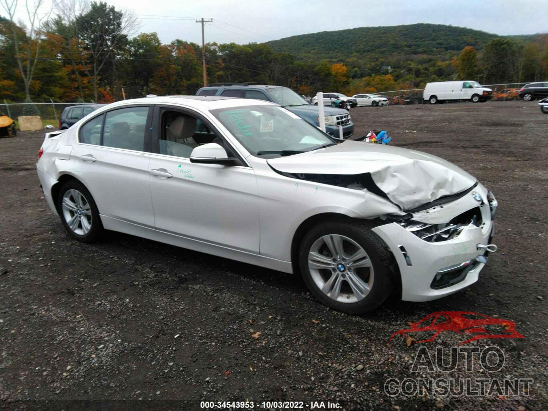BMW 3 SERIES 2016 - WBA8E3G53GNT77925