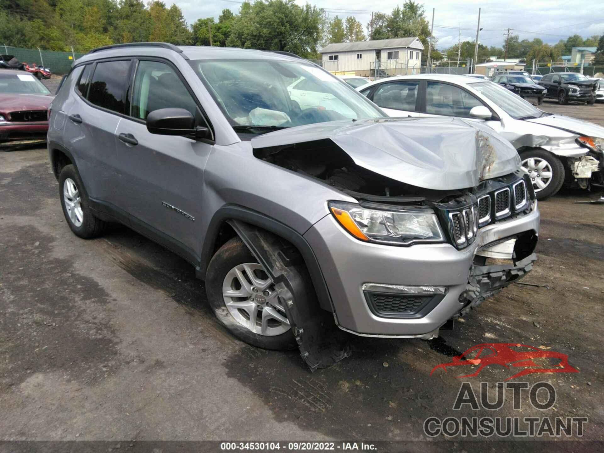 JEEP COMPASS 2017 - 3C4NJDAB6HT667955