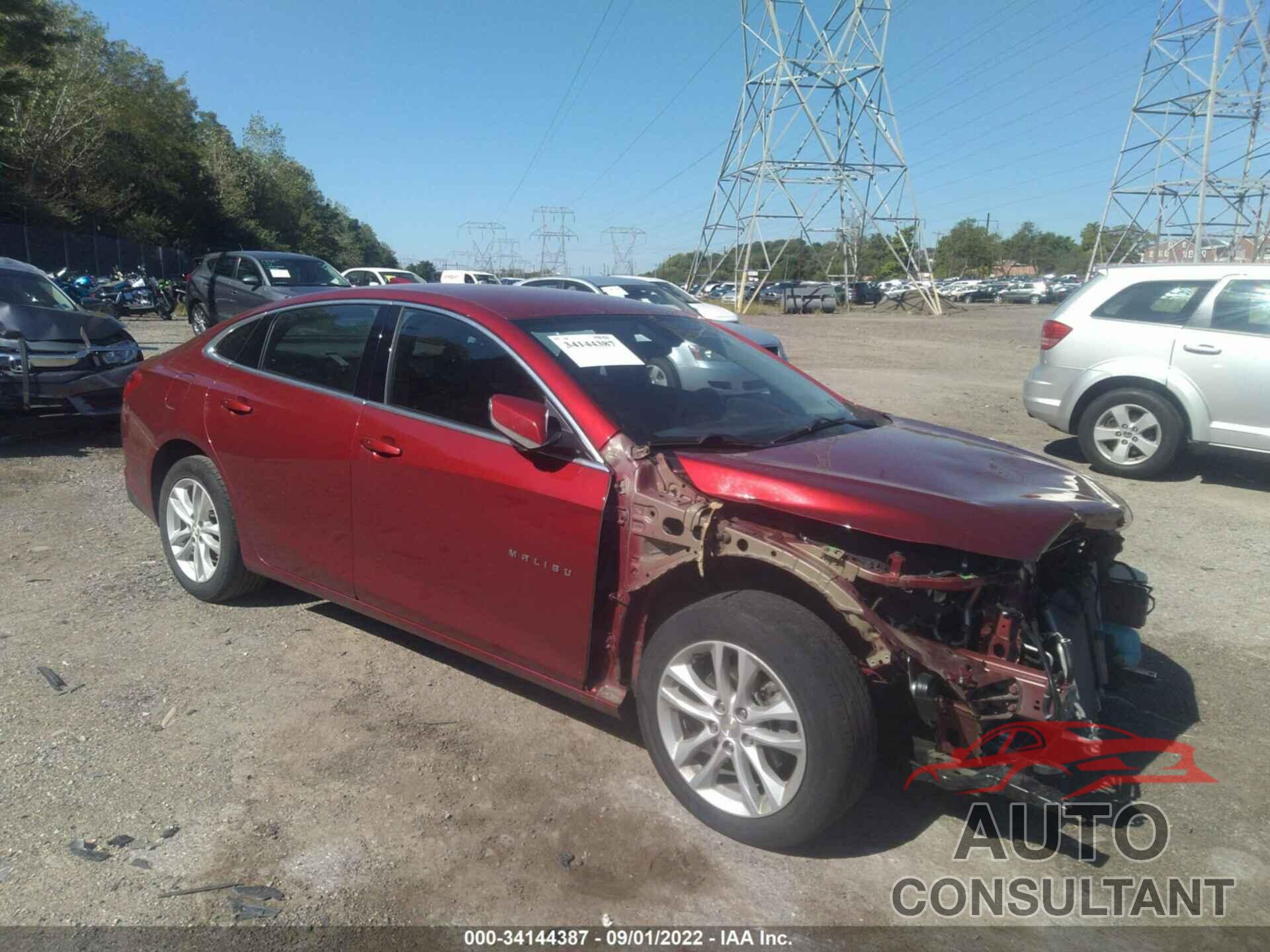 CHEVROLET MALIBU 2018 - 1G1ZD5ST7JF198437