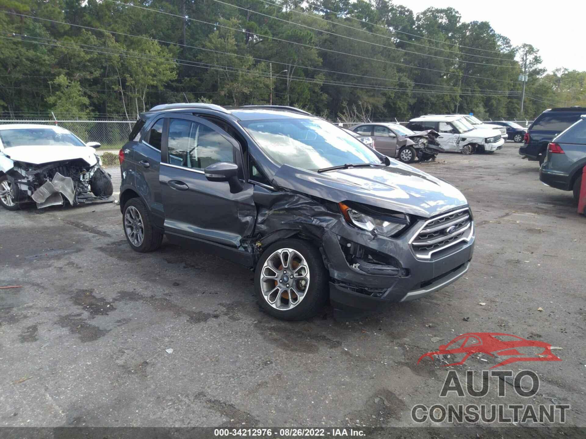 FORD ECOSPORT 2021 - MAJ6S3KL6MC403262