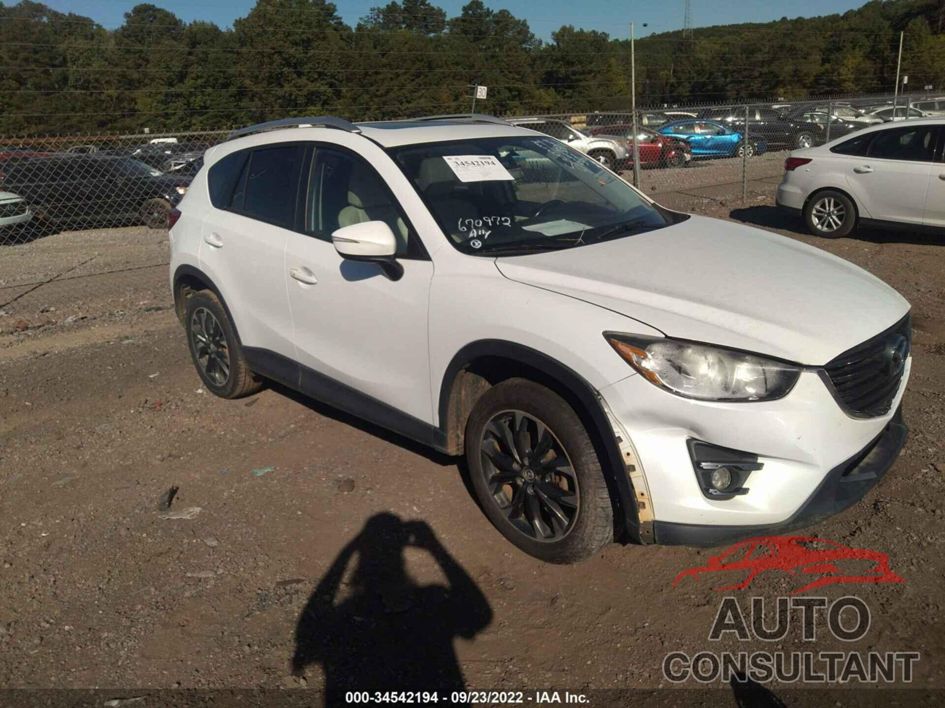 MAZDA CX-5 2016 - JM3KE2DY1G0670972