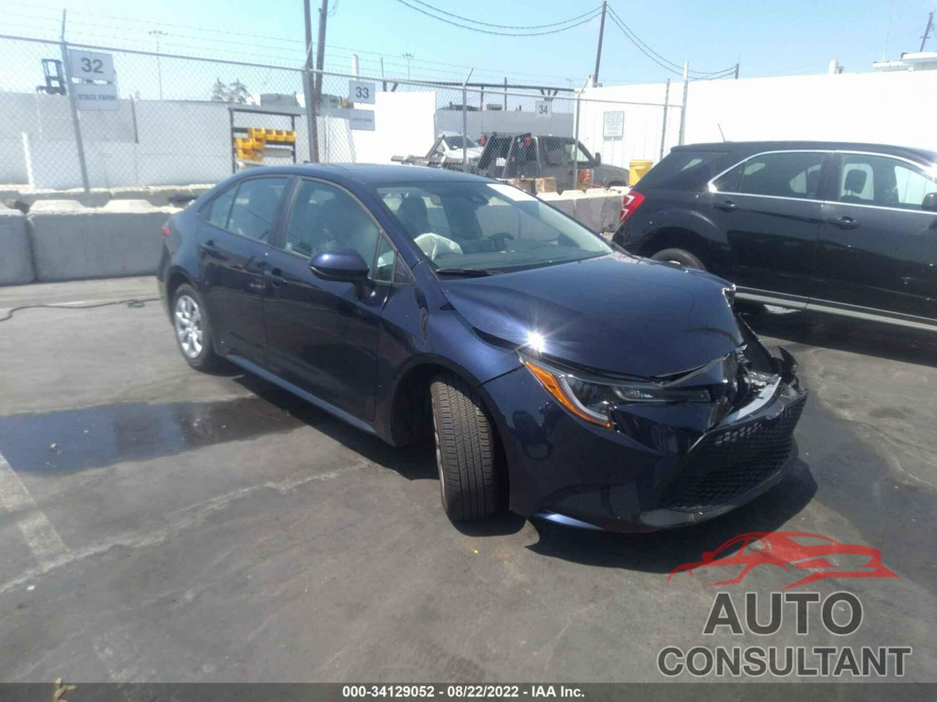TOYOTA COROLLA 2022 - 5YFEPMAE7NP298725
