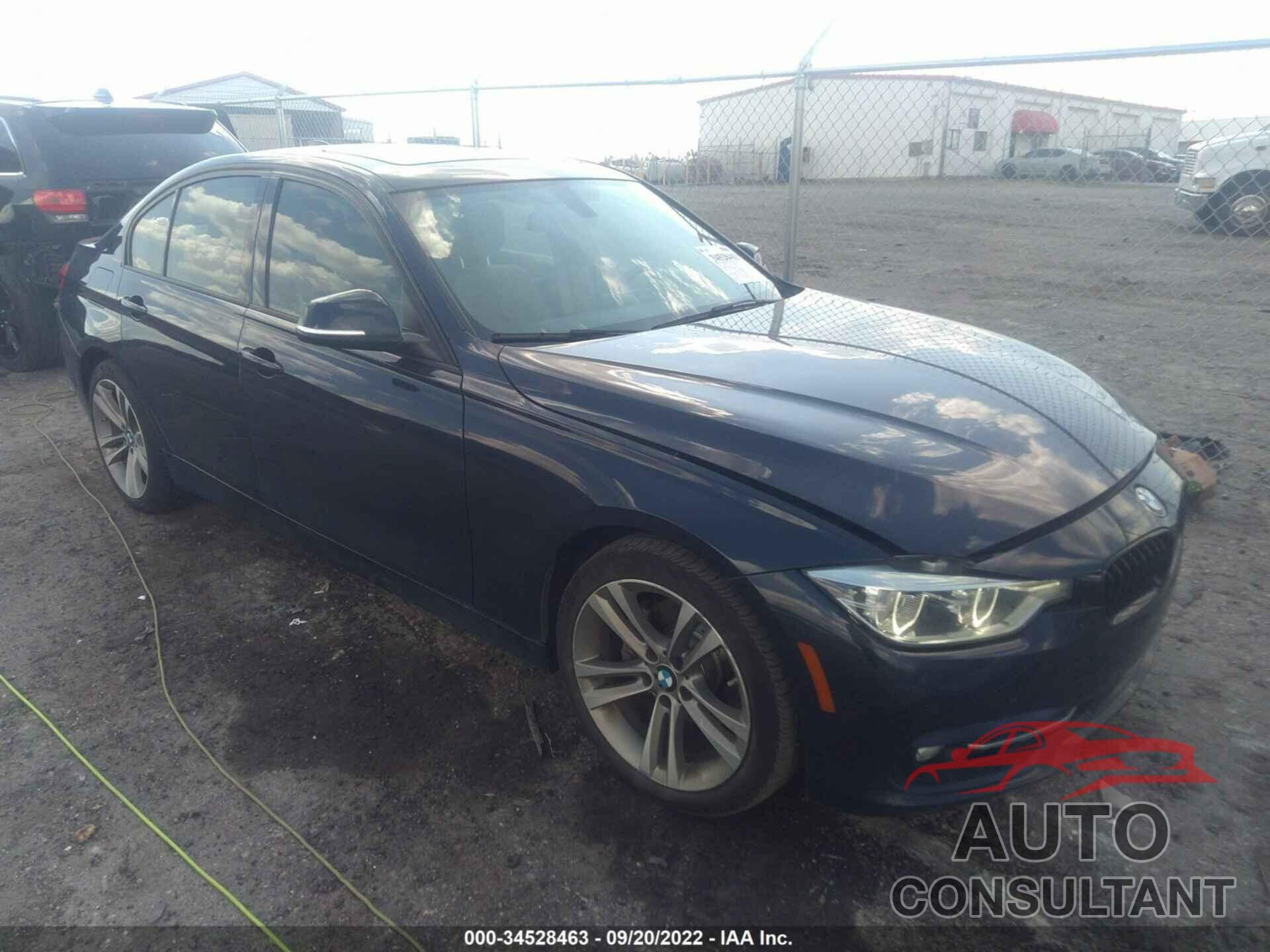 BMW 3 SERIES 2016 - WBA8E9G55GNU28828