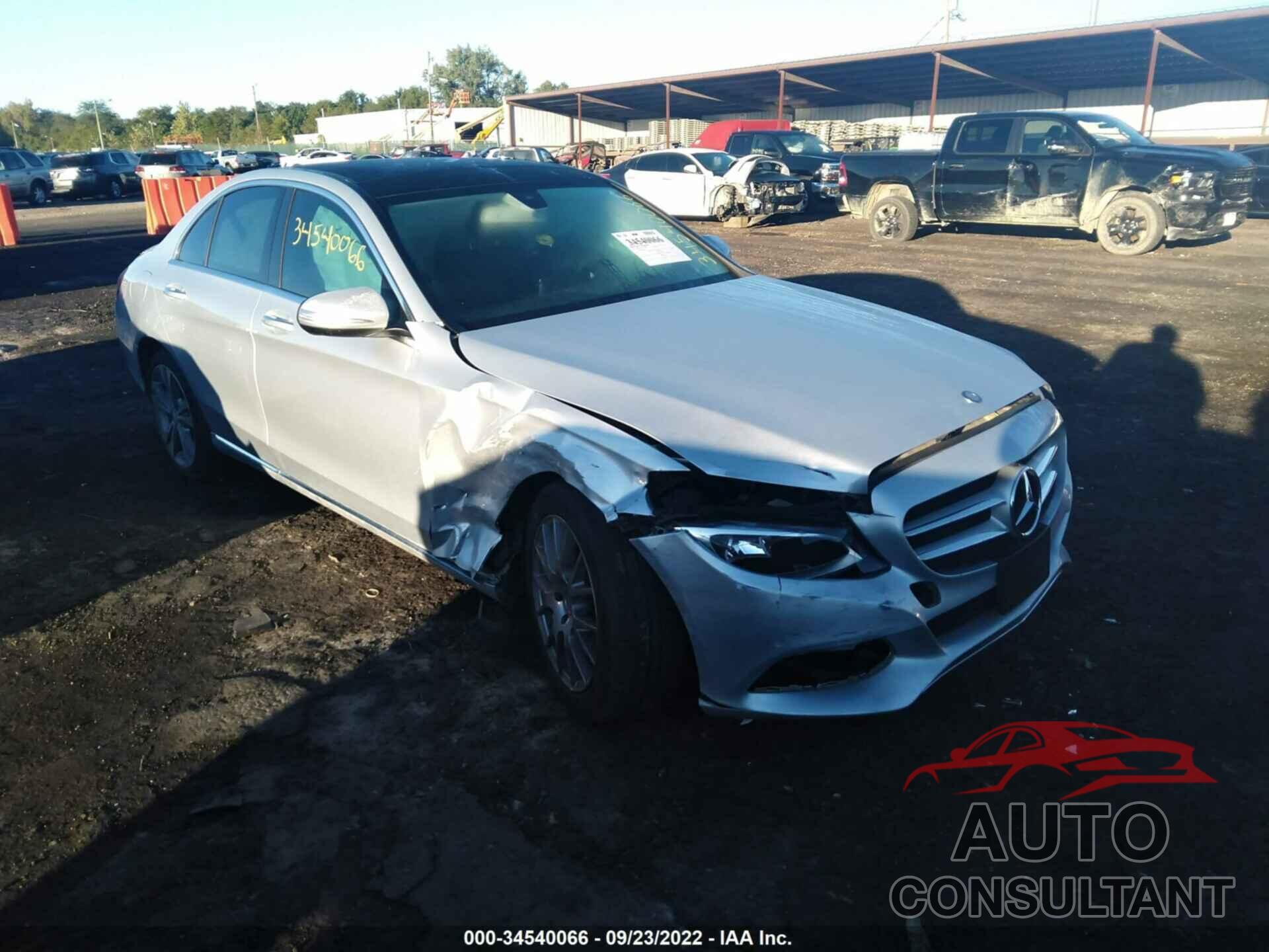 MERCEDES-BENZ C-CLASS 2016 - 55SWF4KB6GU105165