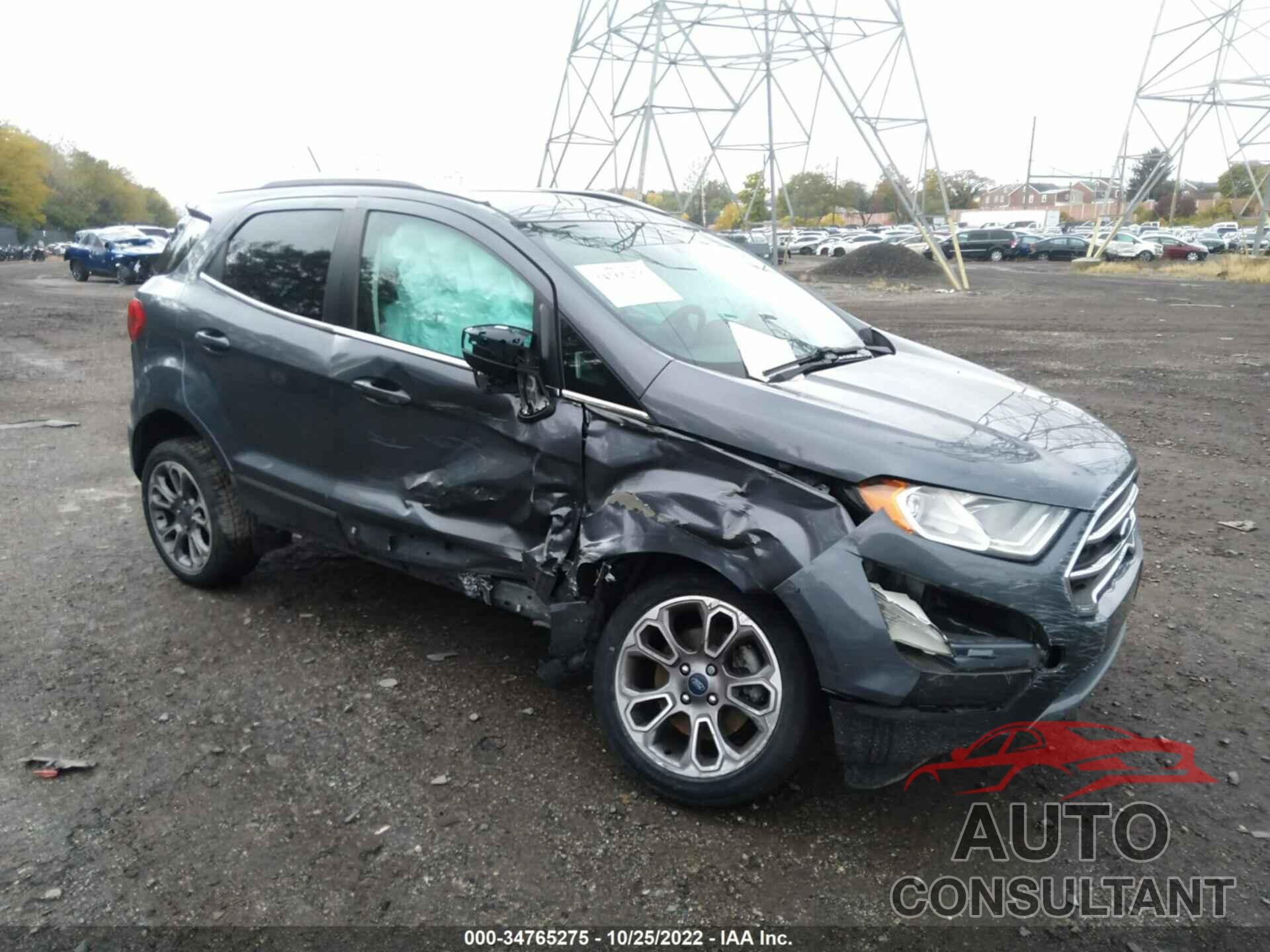 FORD ECOSPORT 2018 - MAJ6P1WL5JC206675