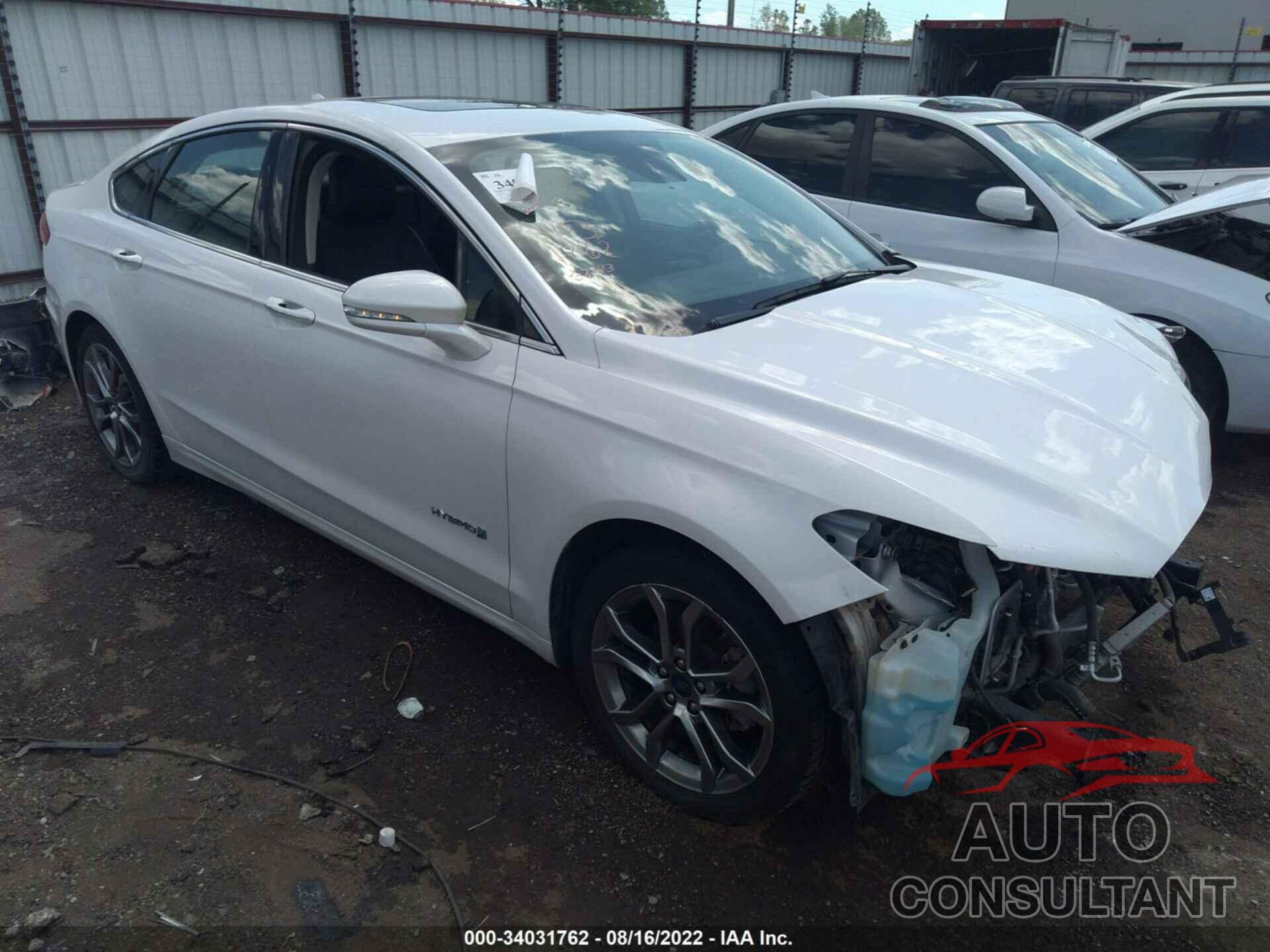 FORD FUSION HYBRID 2019 - 3FA6P0RU4KR273141