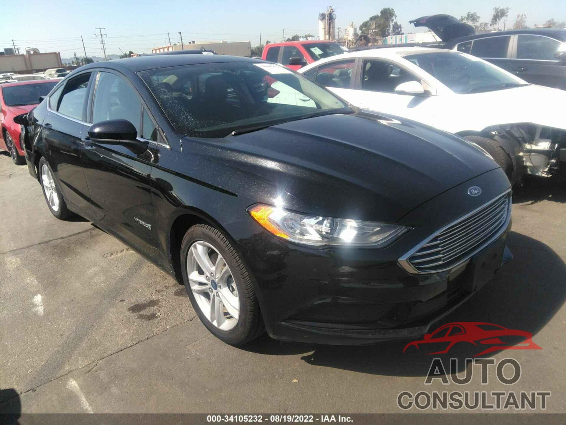 FORD FUSION HYBRID 2018 - 3FA6P0LU5JR173217