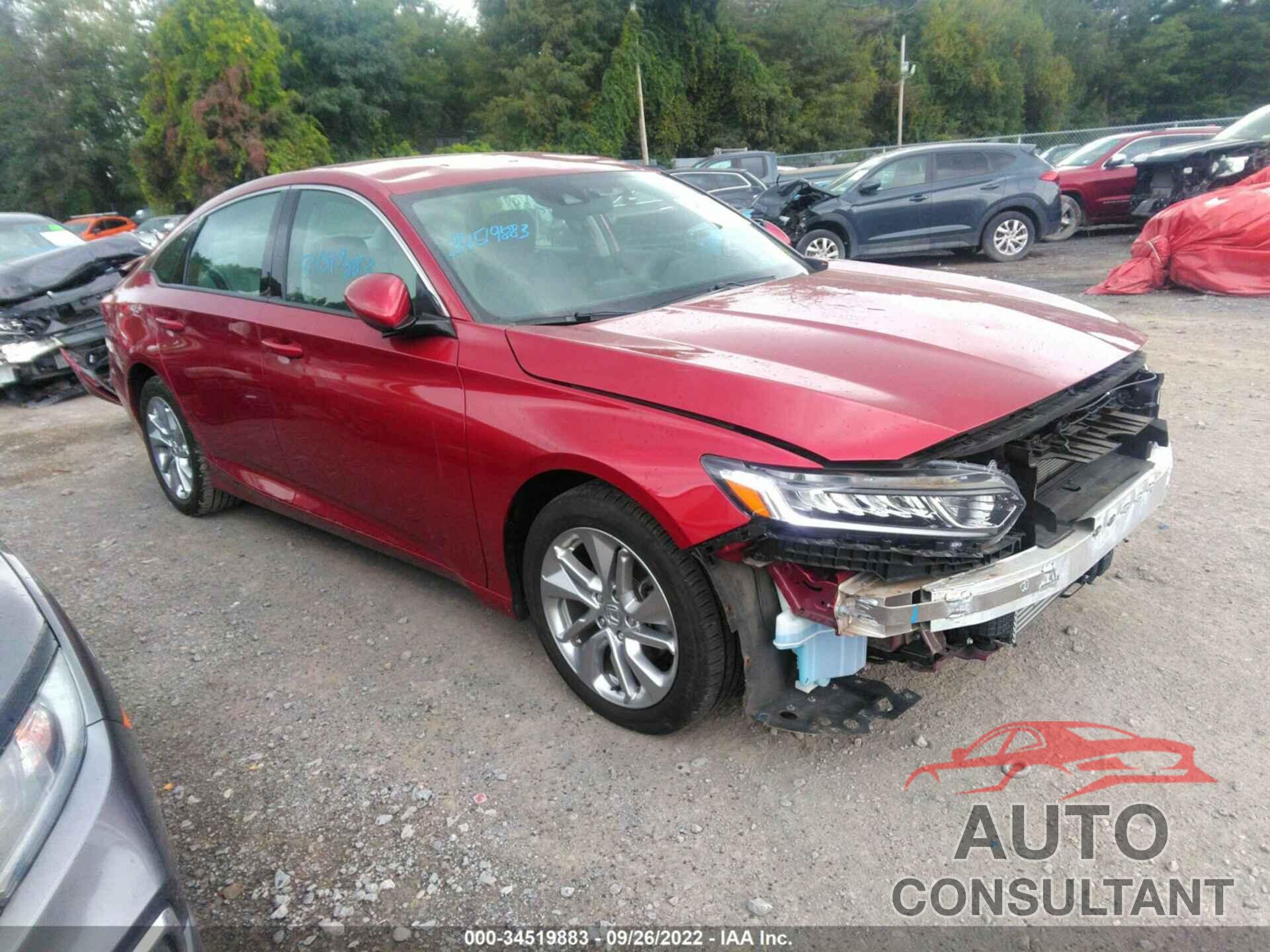 HONDA ACCORD SEDAN 2019 - 1HGCV1F17KA136693