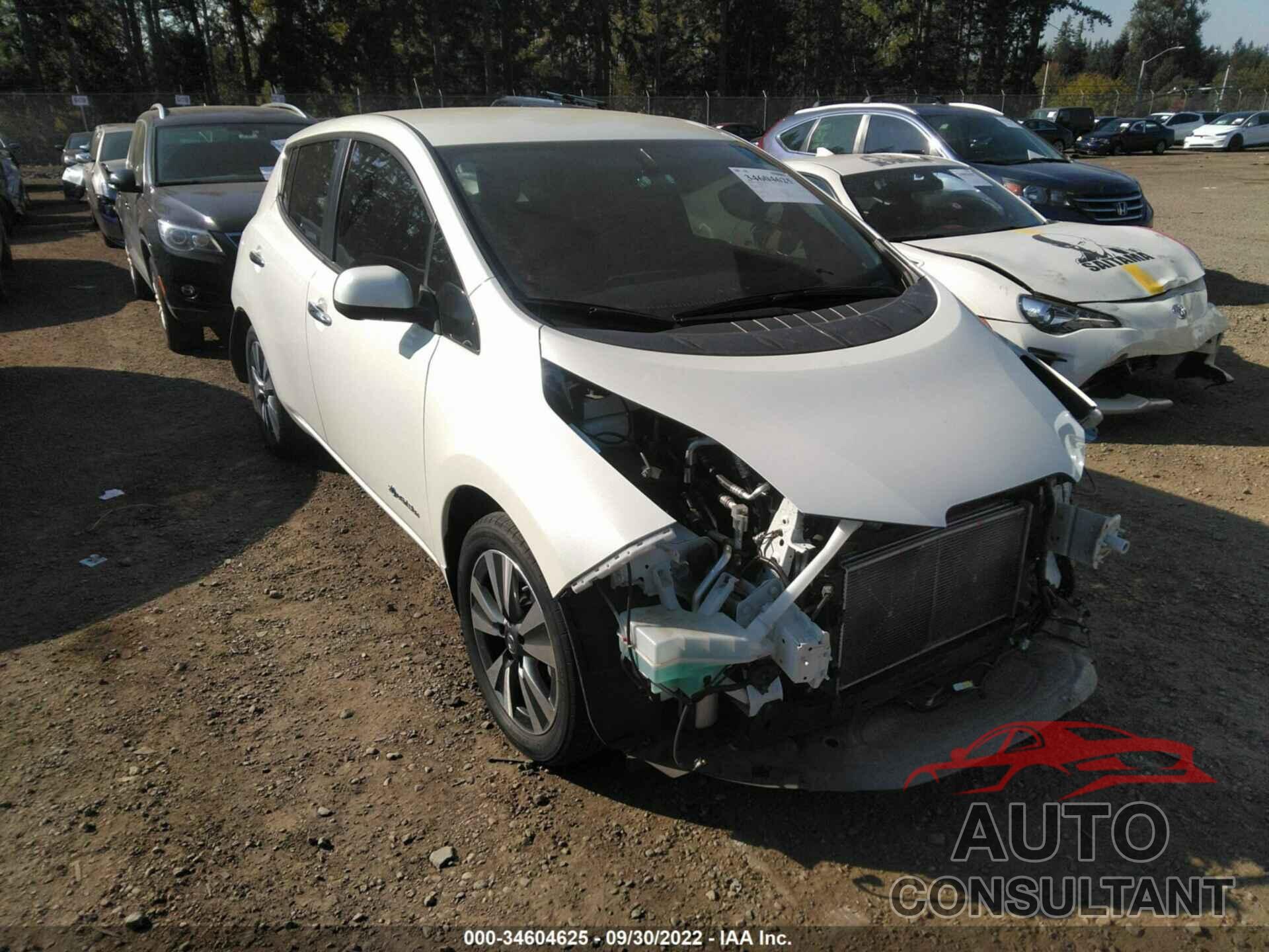 NISSAN LEAF 2017 - 1N4BZ0CP8HC301462