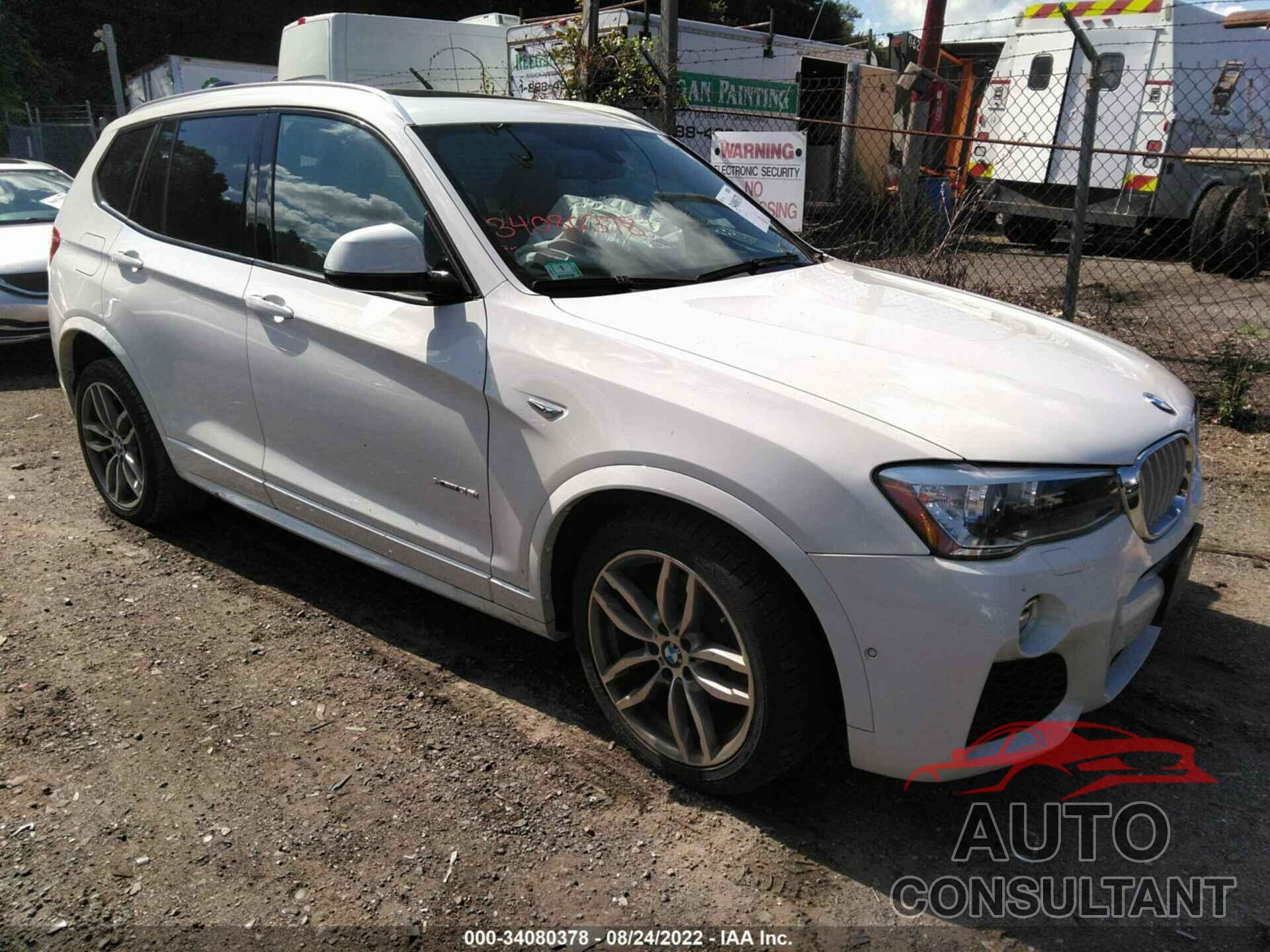 BMW X3 2017 - 5UXWX7C57H0U40653