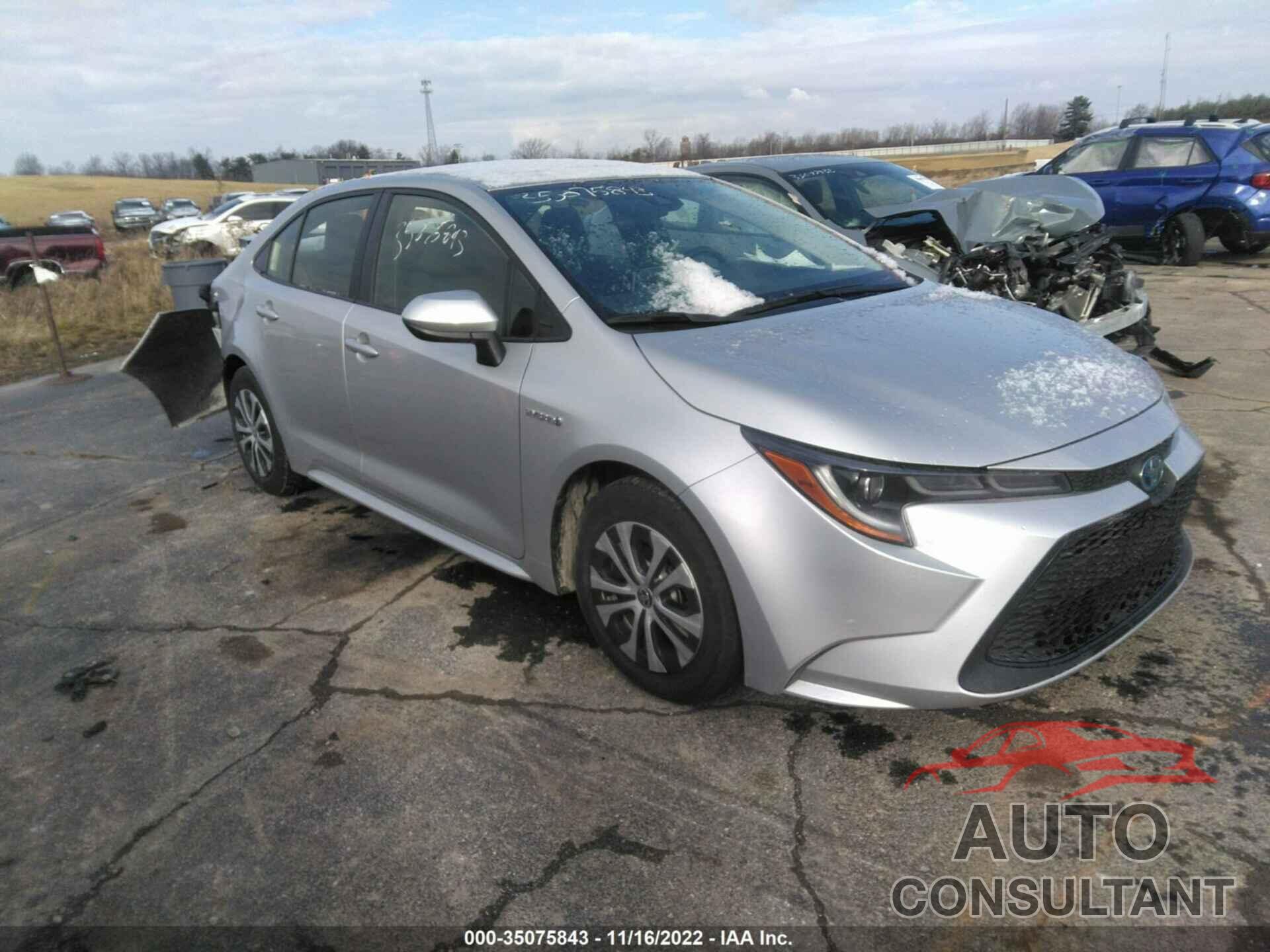 TOYOTA COROLLA 2021 - JTDEAMDE5MJ014069