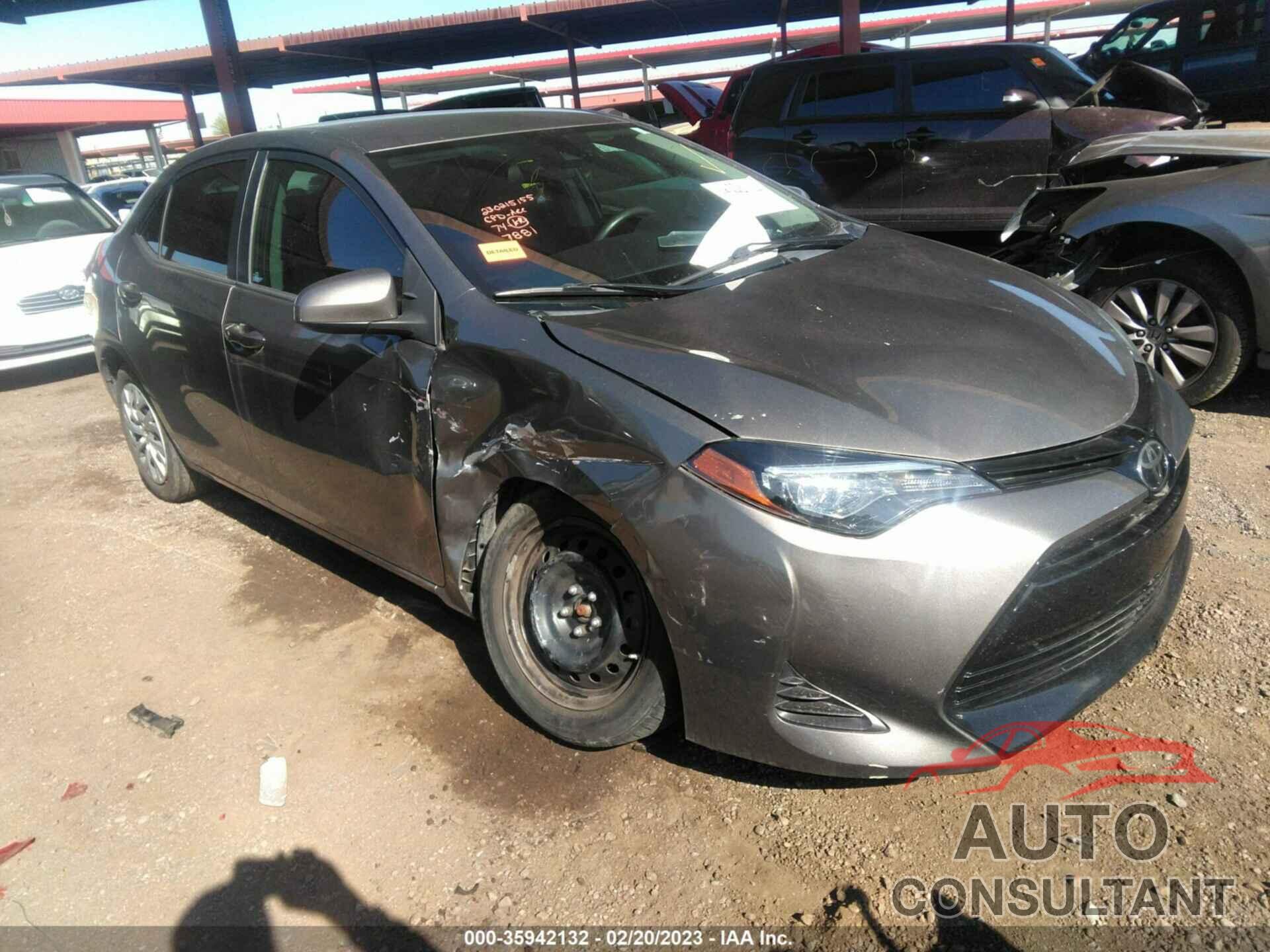 TOYOTA COROLLA 2017 - 2T1BURHE3HC797881