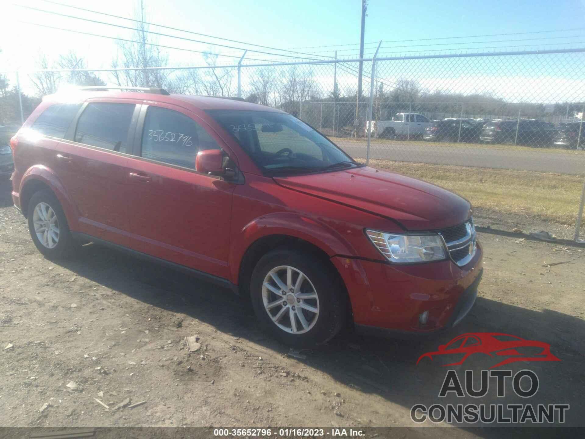 DODGE JOURNEY 2016 - 3C4PDCBB7GT157038