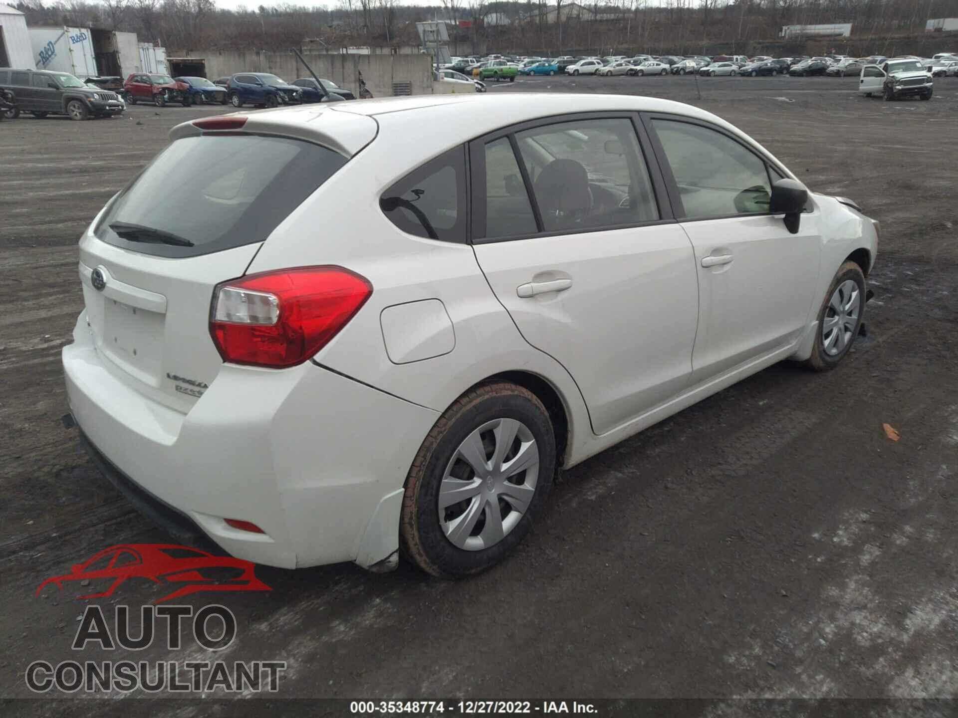 SUBARU IMPREZA 2016 - JF1GPAA65G9259033