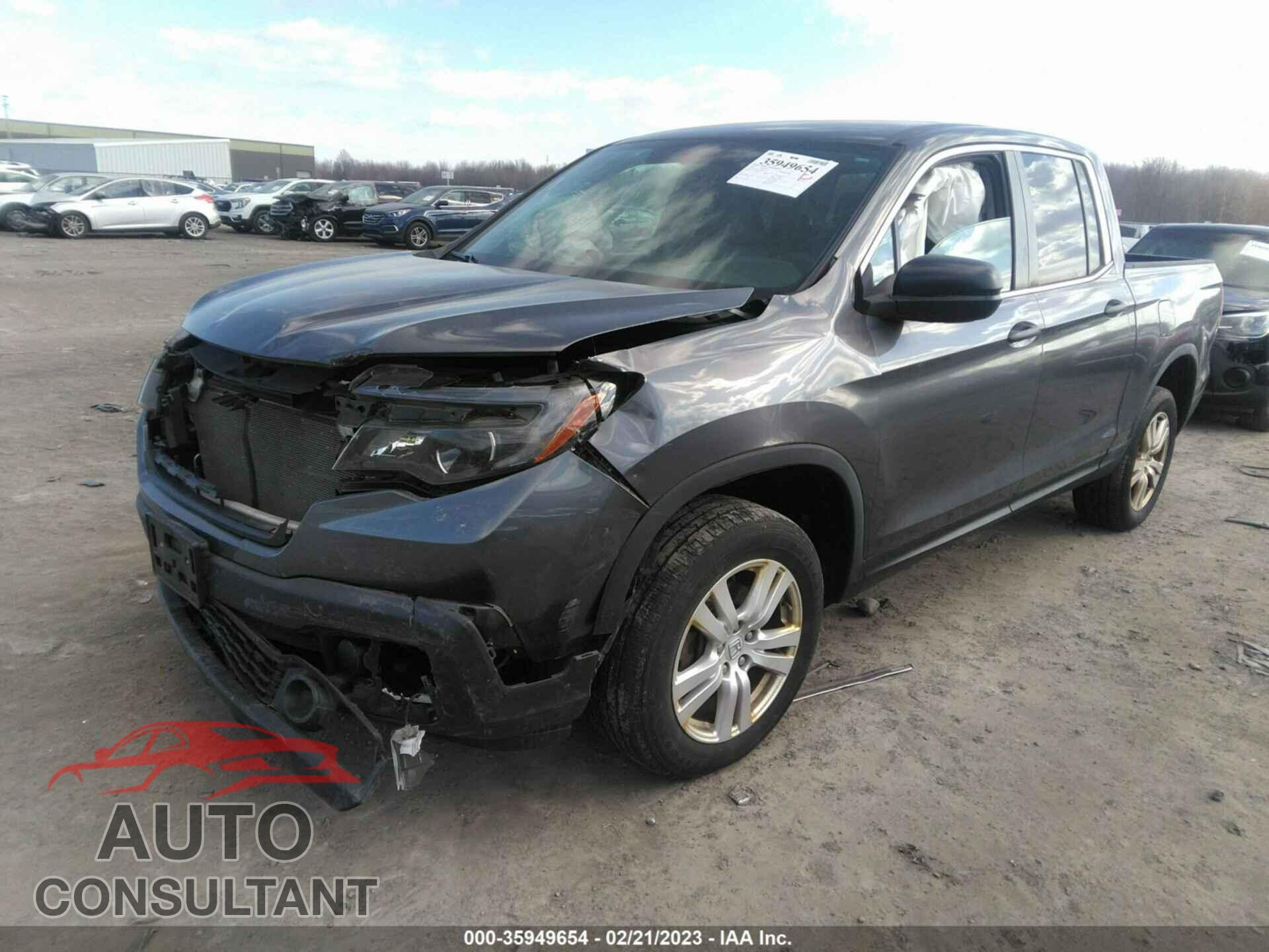 HONDA RIDGELINE 2017 - 5FPYK3F20HB019174