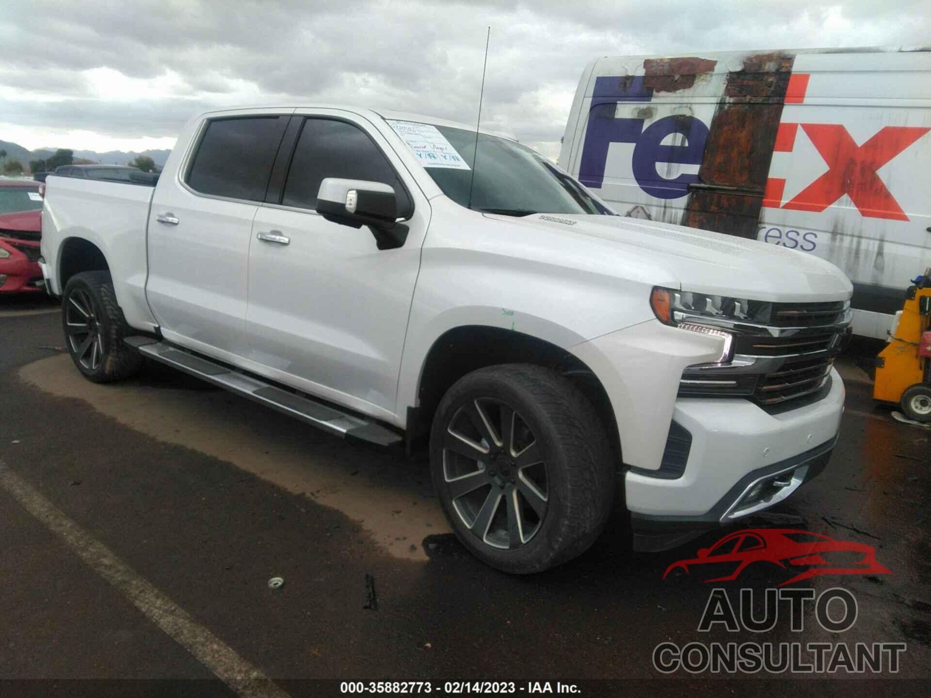 CHEVROLET SILVERADO 1500 2021 - 1GCUYHET4MZ102947