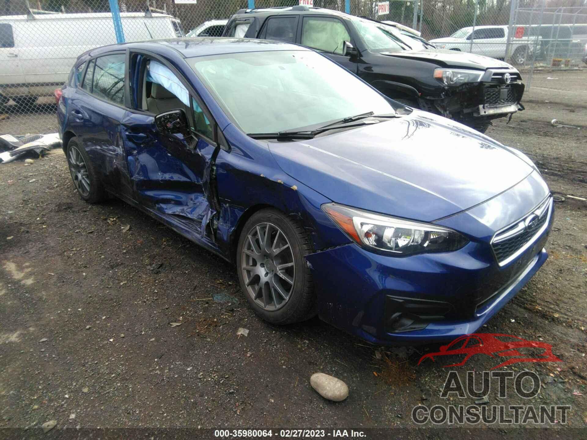 SUBARU IMPREZA 2017 - 4S3GTAA66H3710027