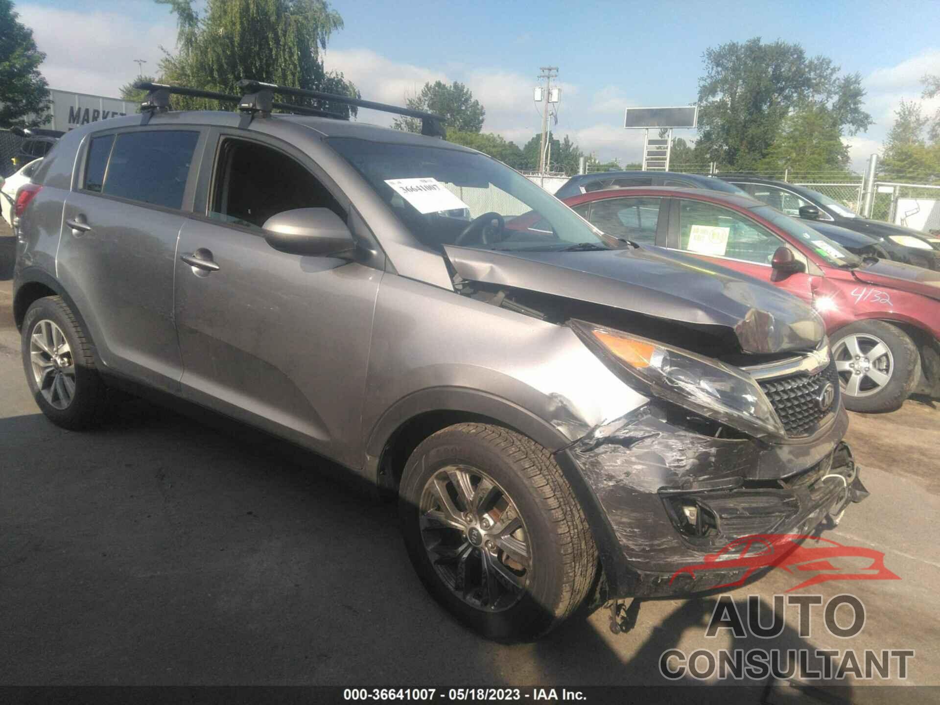 KIA SPORTAGE 2016 - KNDPB3AC6G7880609