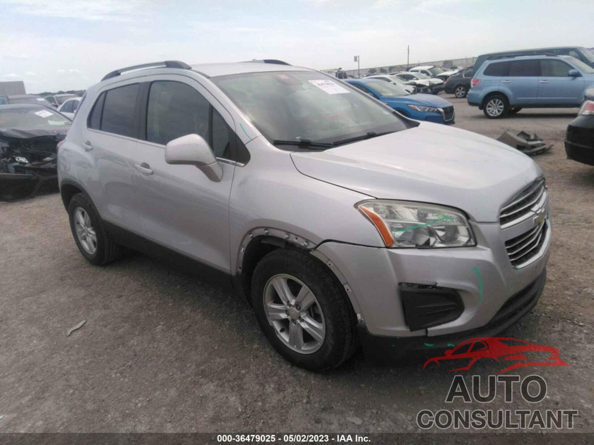 CHEVROLET TRAX 2016 - 3GNCJLSB6GL264676