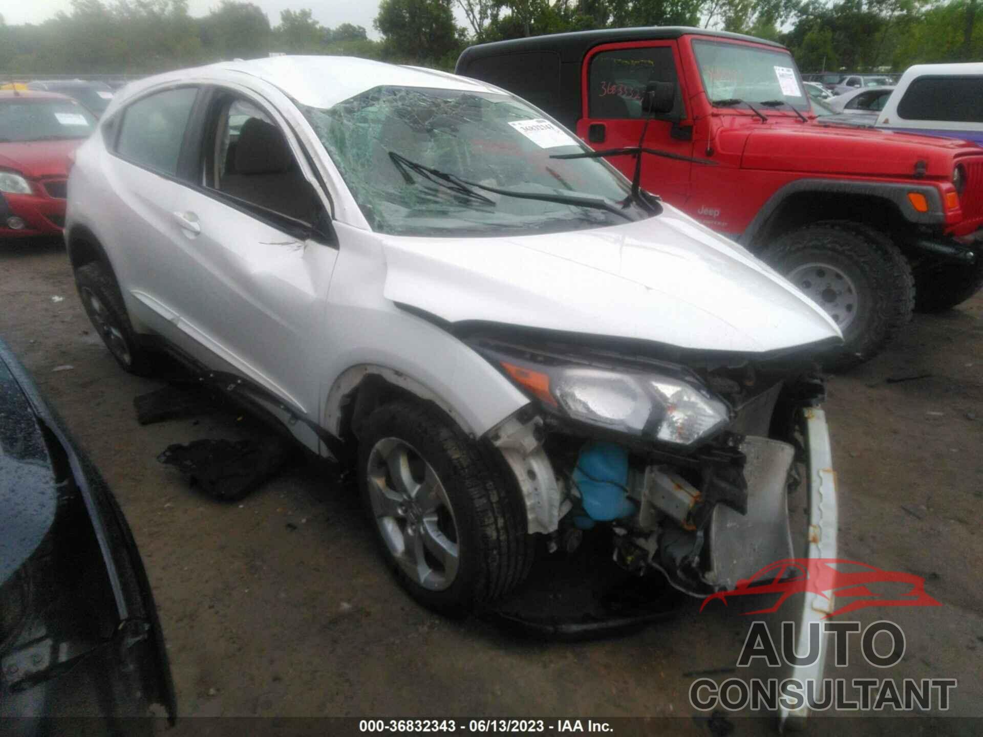 HONDA HR-V 2016 - 3CZRU6H30GM721188