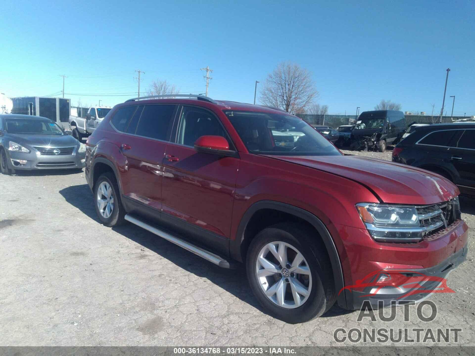 VOLKSWAGEN ATLAS 2018 - 1V2KR2CA6JC530292