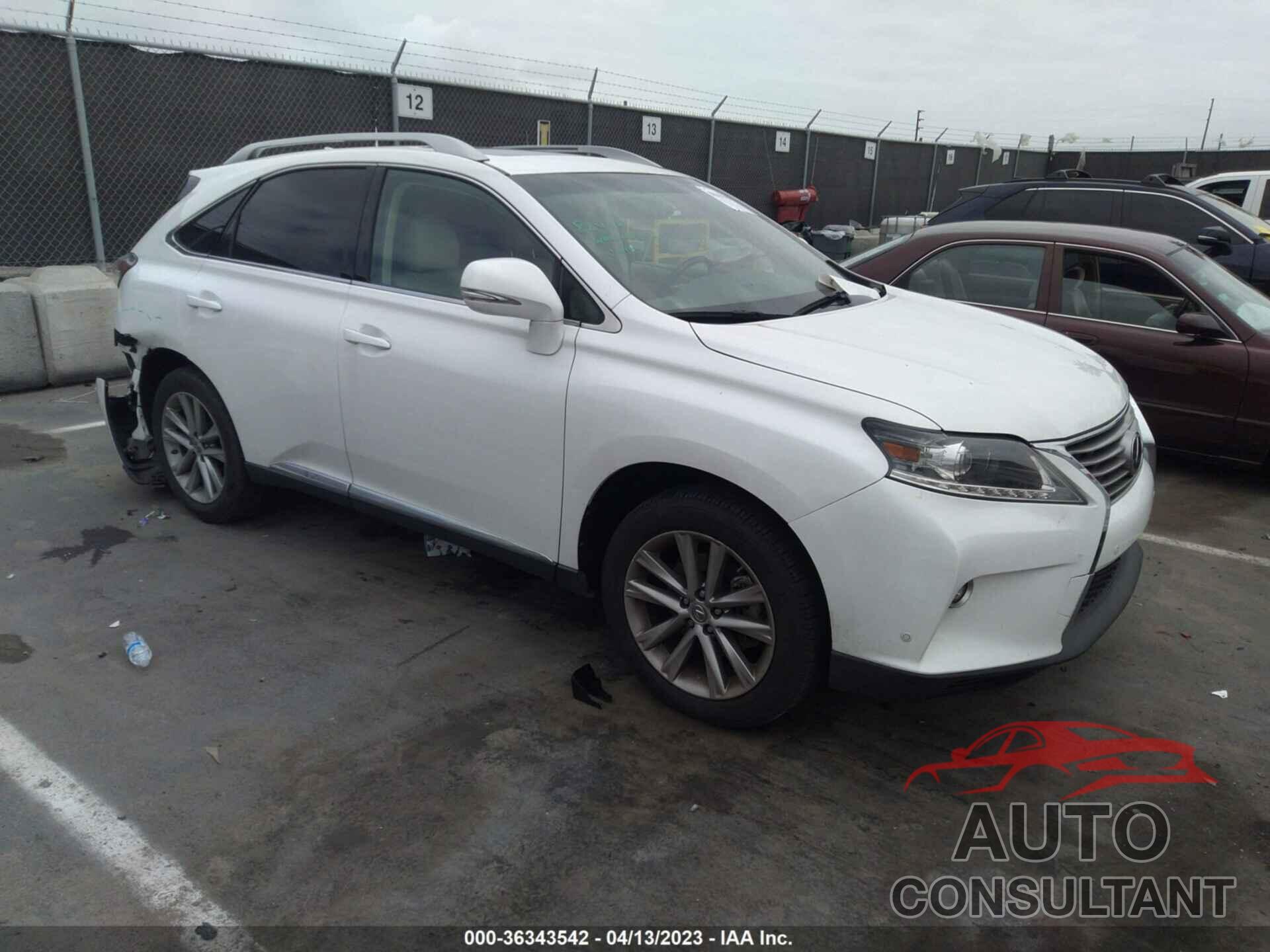 LEXUS RX 350 2015 - 2T2ZK1BA1FC192794